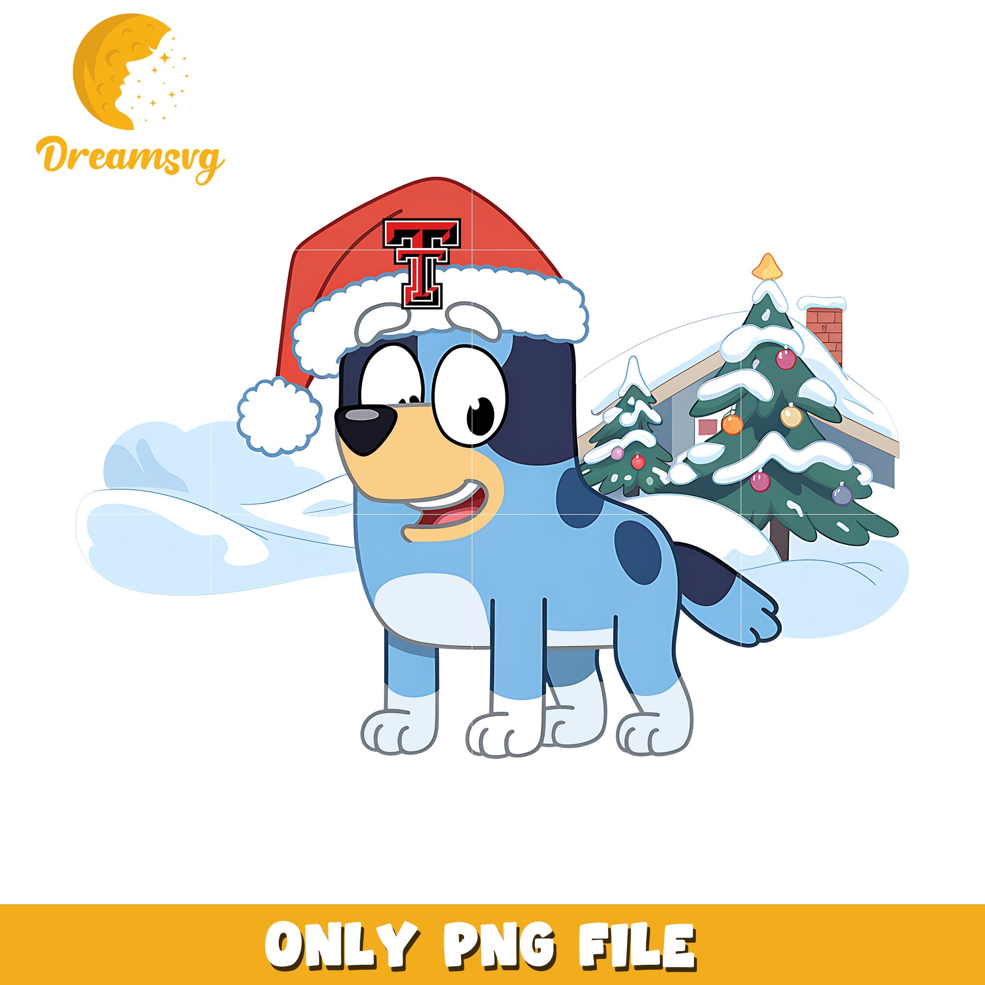 Bluey christmas day png, Texas State Bobcats png, ncaa png