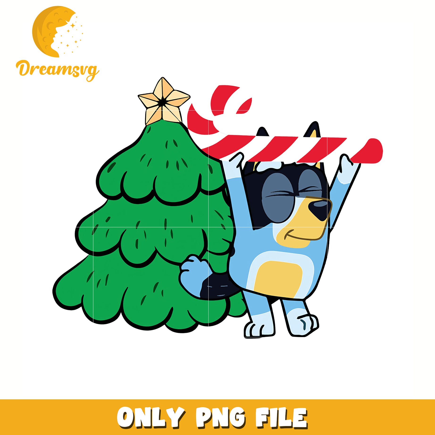 Bluey christmas tree png, bluey characters png, bluey toys png