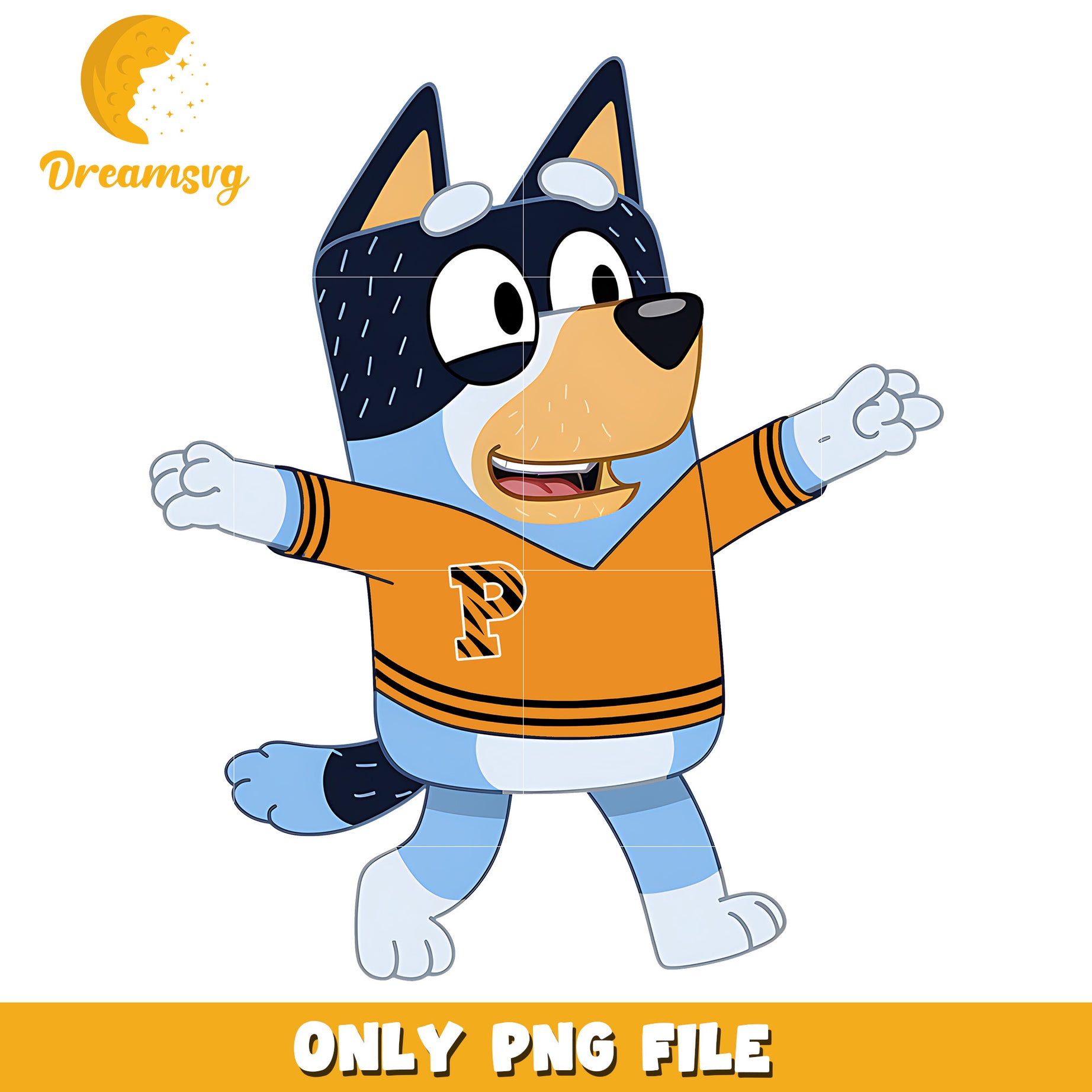 Bluey dad chearleader ncaa png, Princeton Tigers png, ncaa png