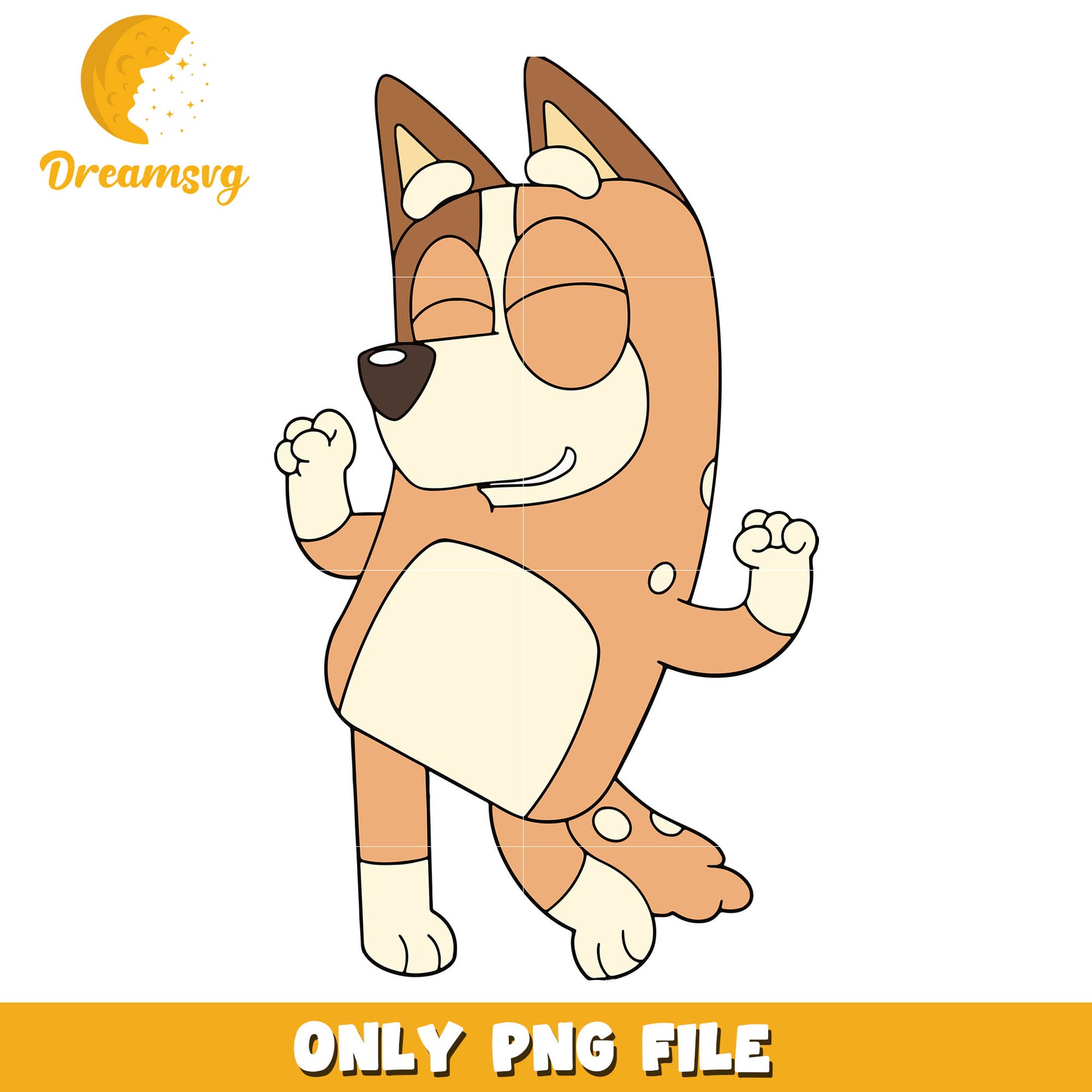 Bluey dog christmas disney png, bluey cartoon character​ png