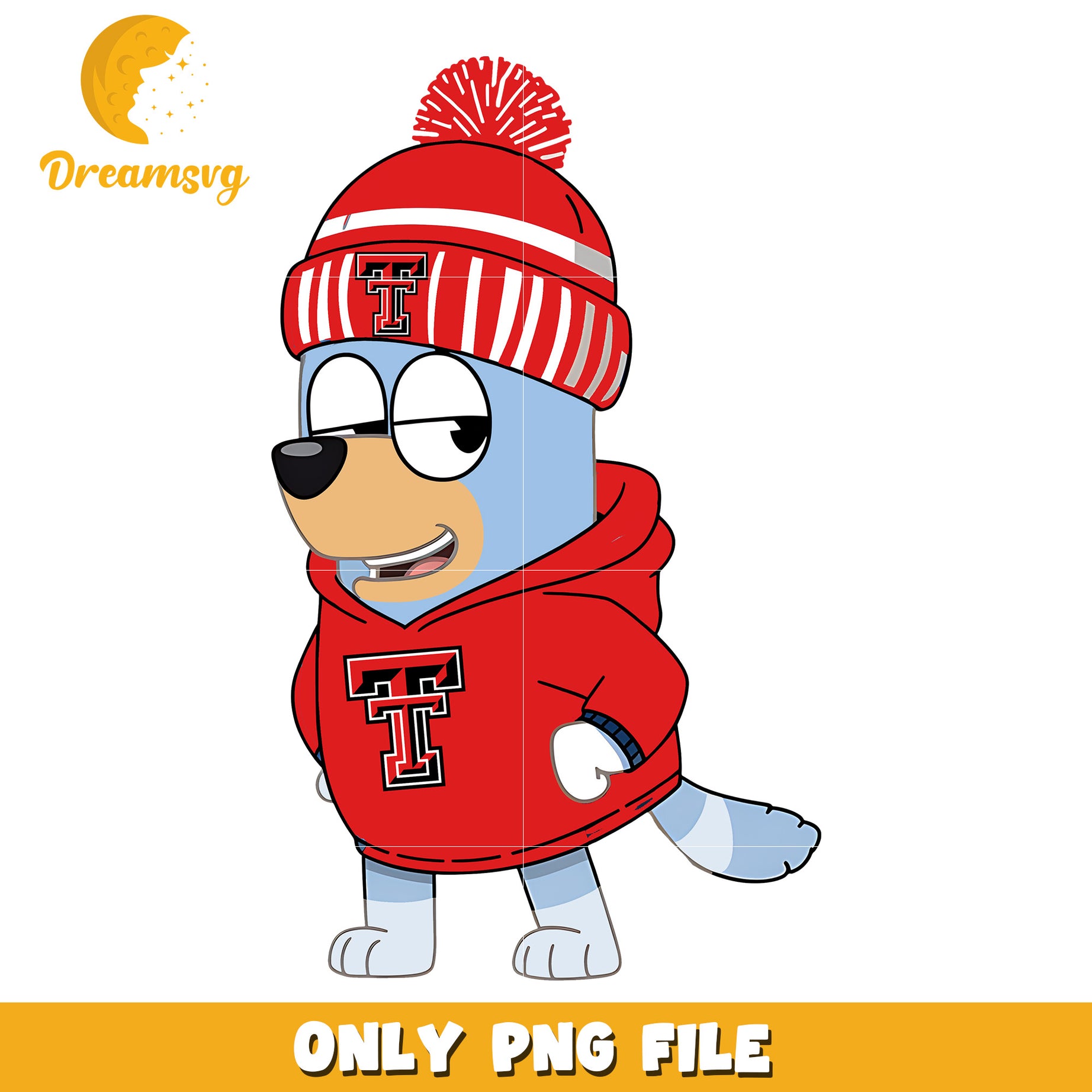 Bluey dog hoodie logo ncaa png, Texas State Bobcats png, ncaa png