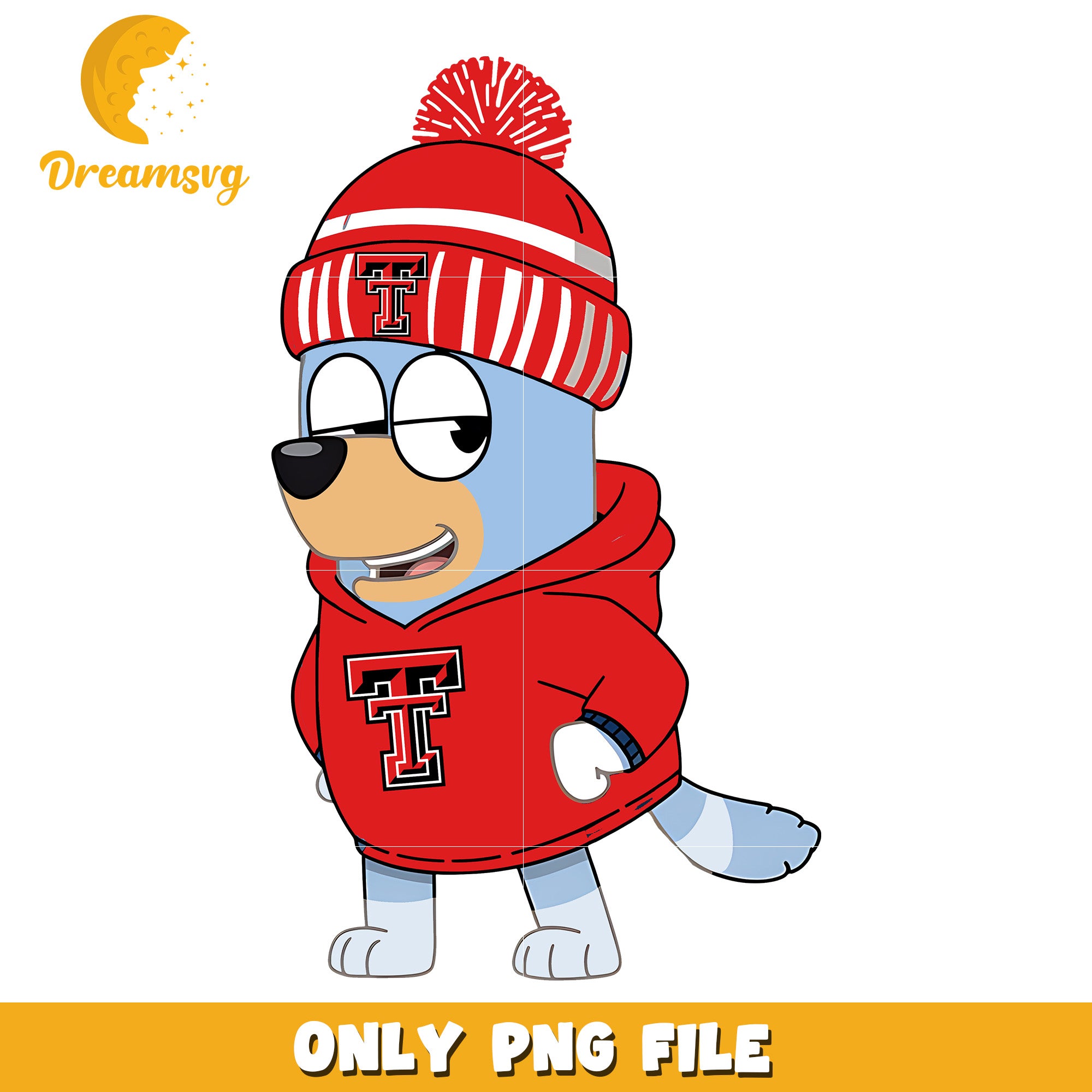 Bluey dog hoodie logo ncaa png, Texas State Bobcats png, ncaa png