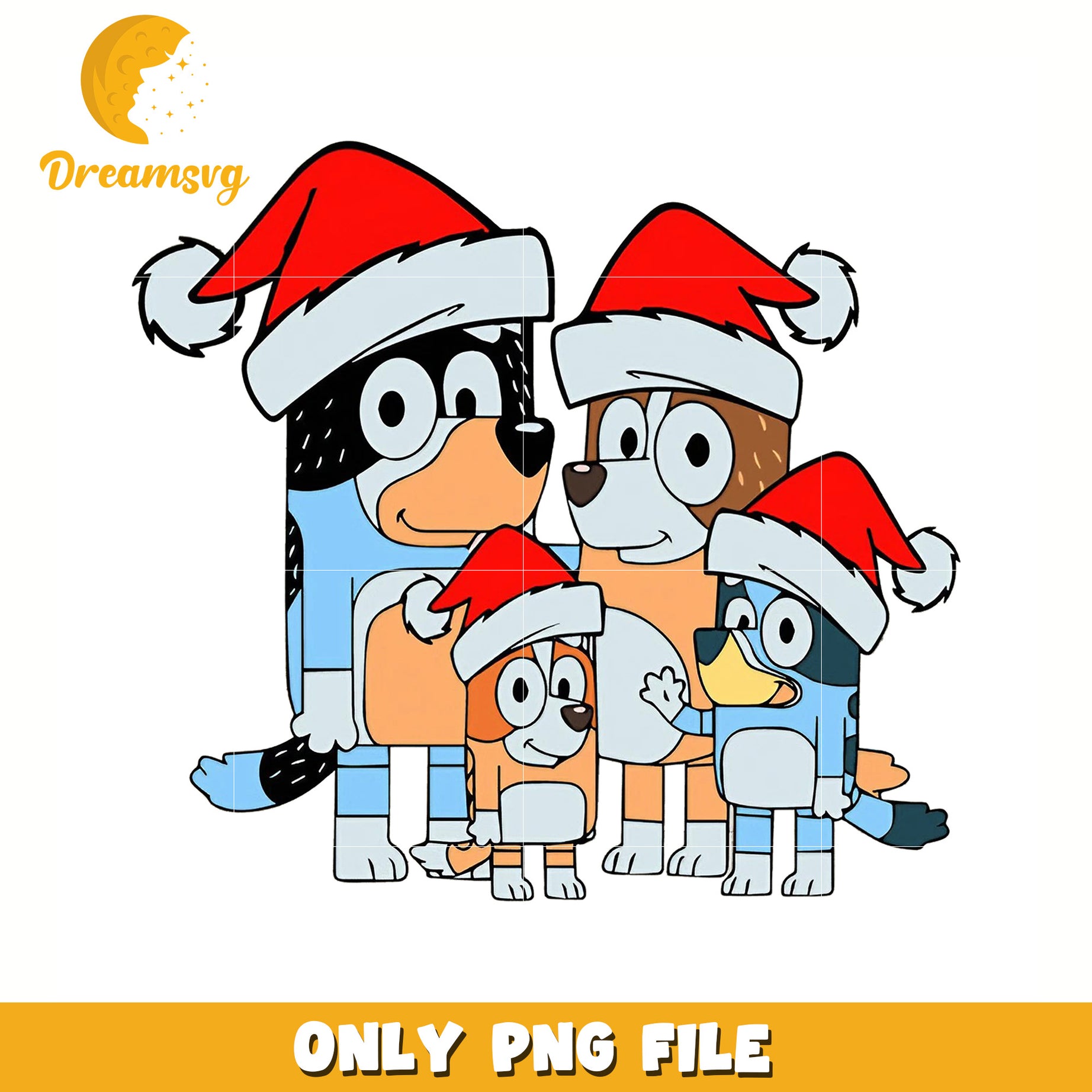 Bluey family png, bluey characters png, bluey toys png