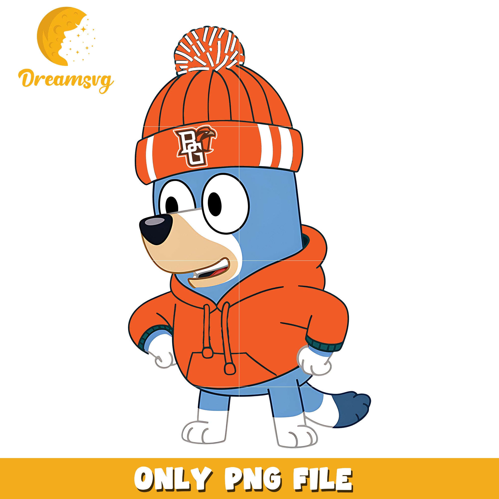 Bluey hoodie logo ncaa png, Bowling Green Falcons png, ncaa png