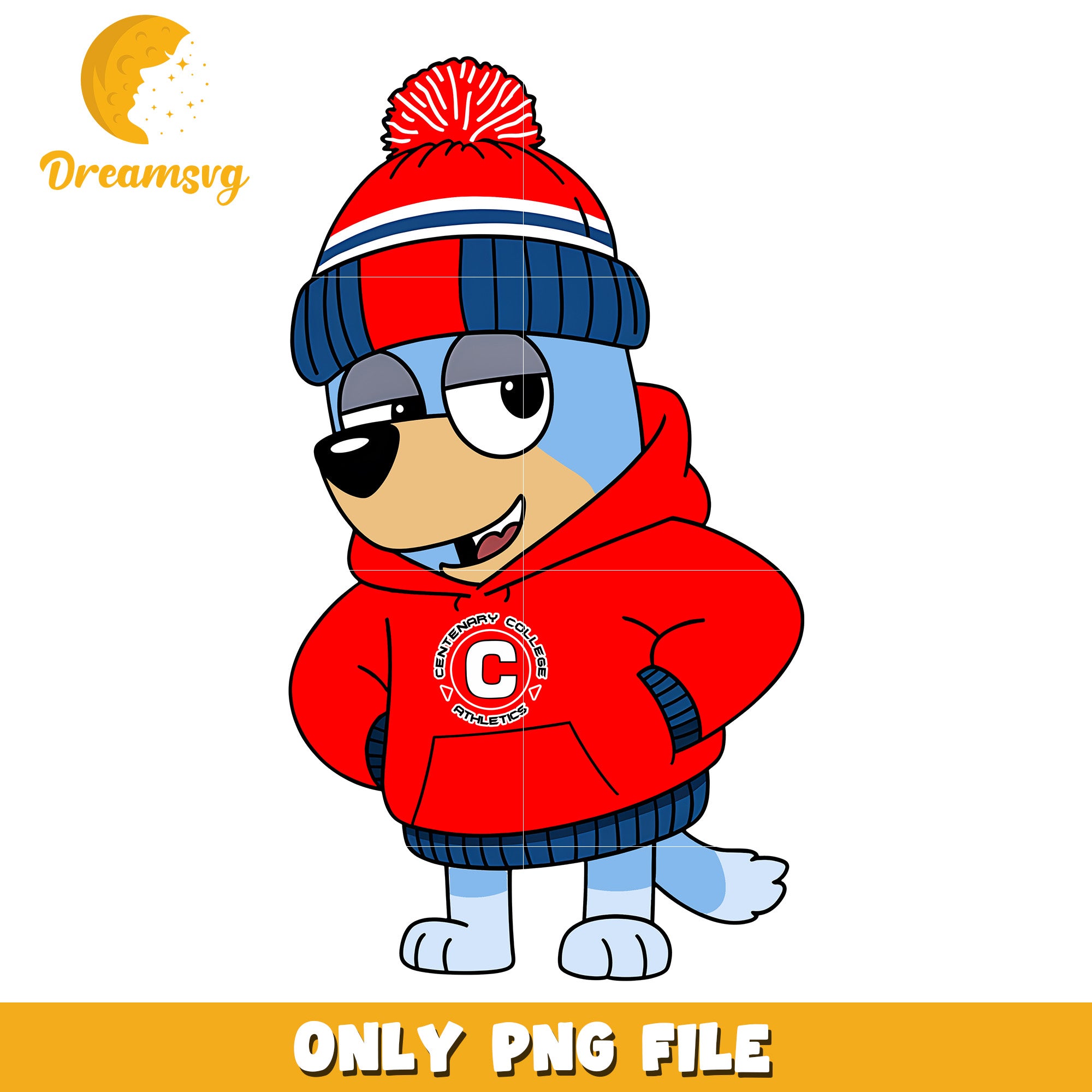 Bluey hoodie logo ncaa png, Centenary Gentlemen png, ncaa png