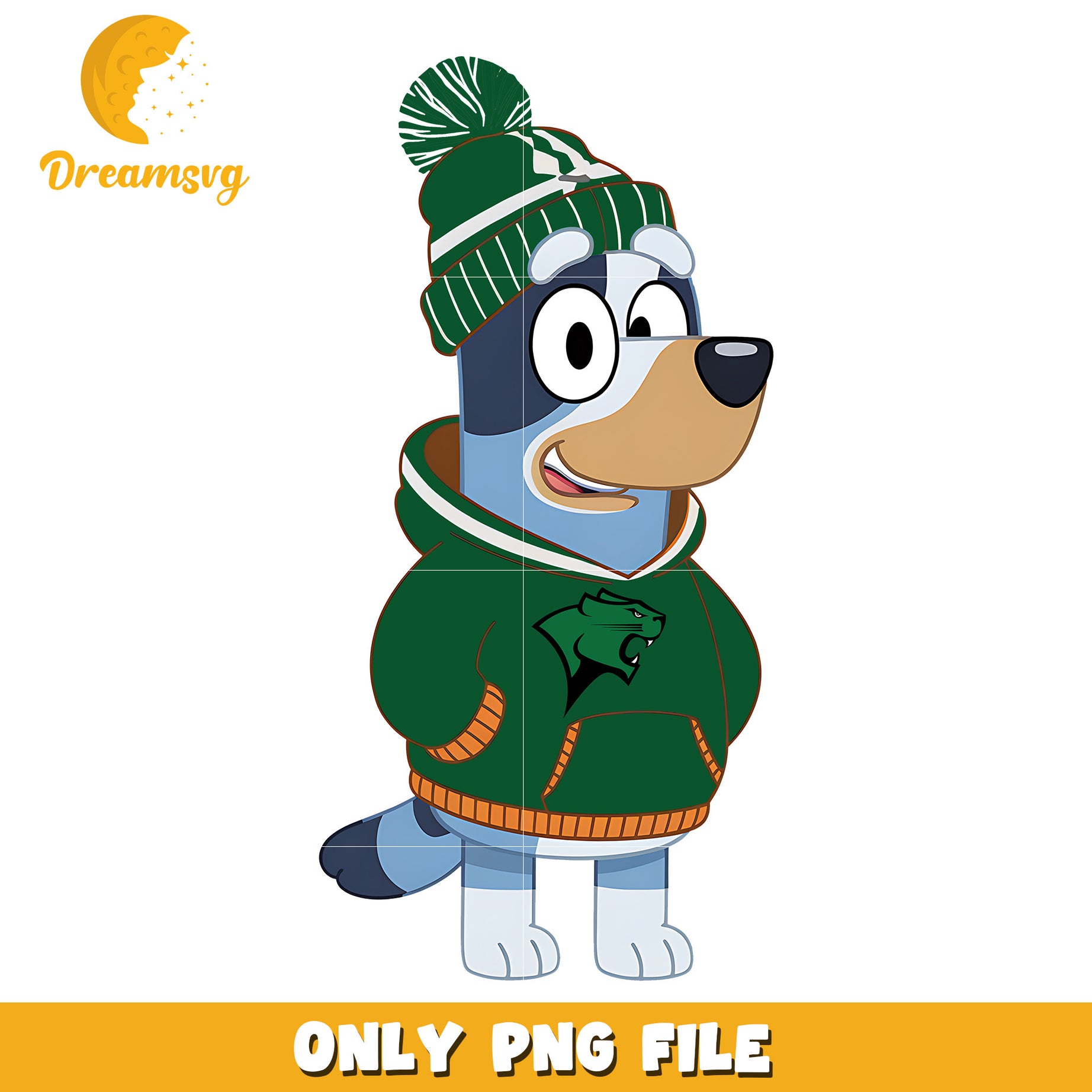 Bluey hoodie logo ncaa png, Chicago State Cougars png, ncaa png