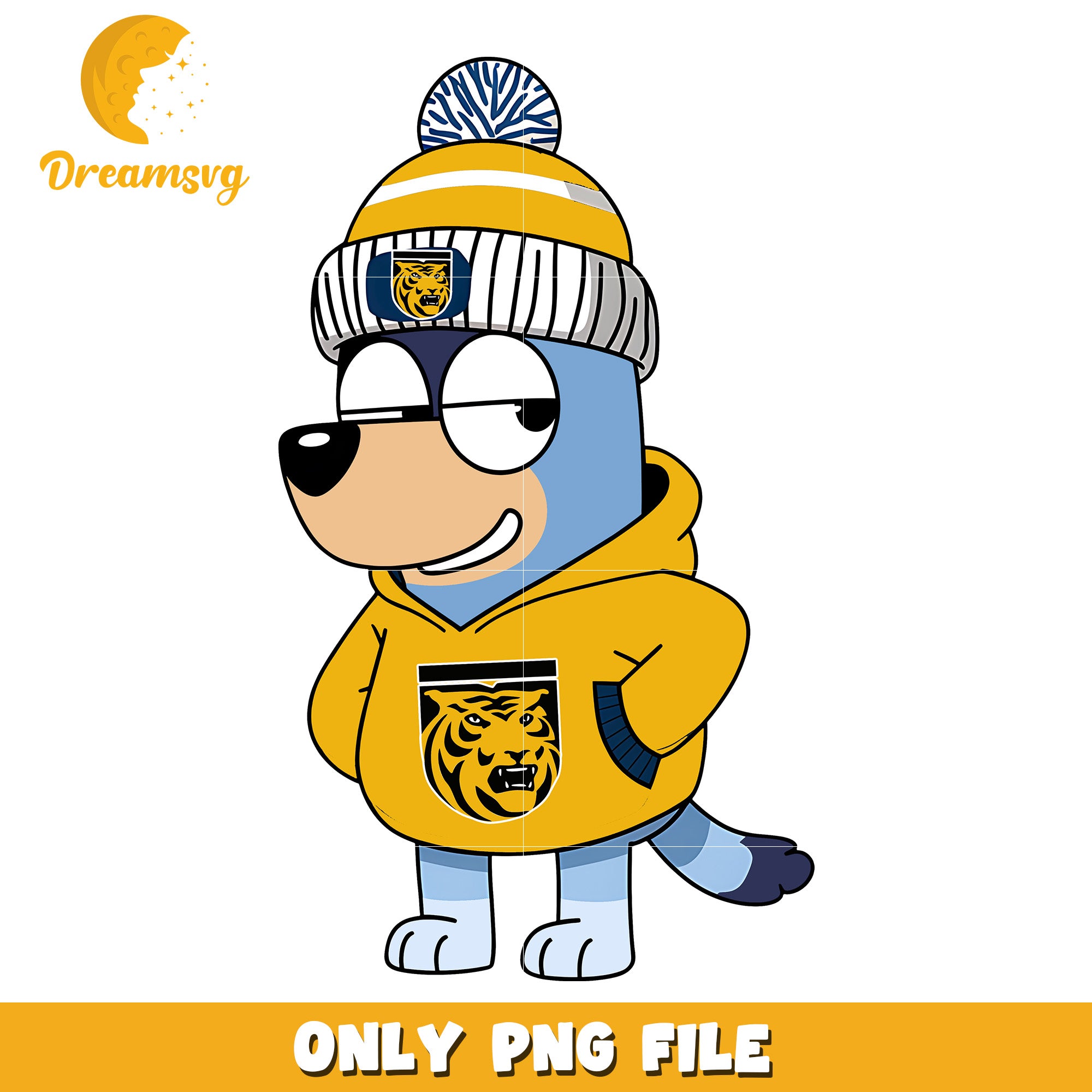 Bluey hoodie logo ncaa png, Colorado College Tigers png, ncaa png