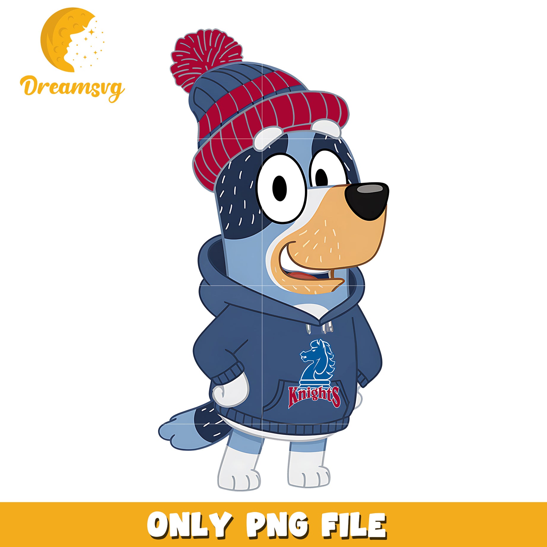 Bluey hoodie logo ncaa png, Fairleigh Dickinson Knights png, ncaa png