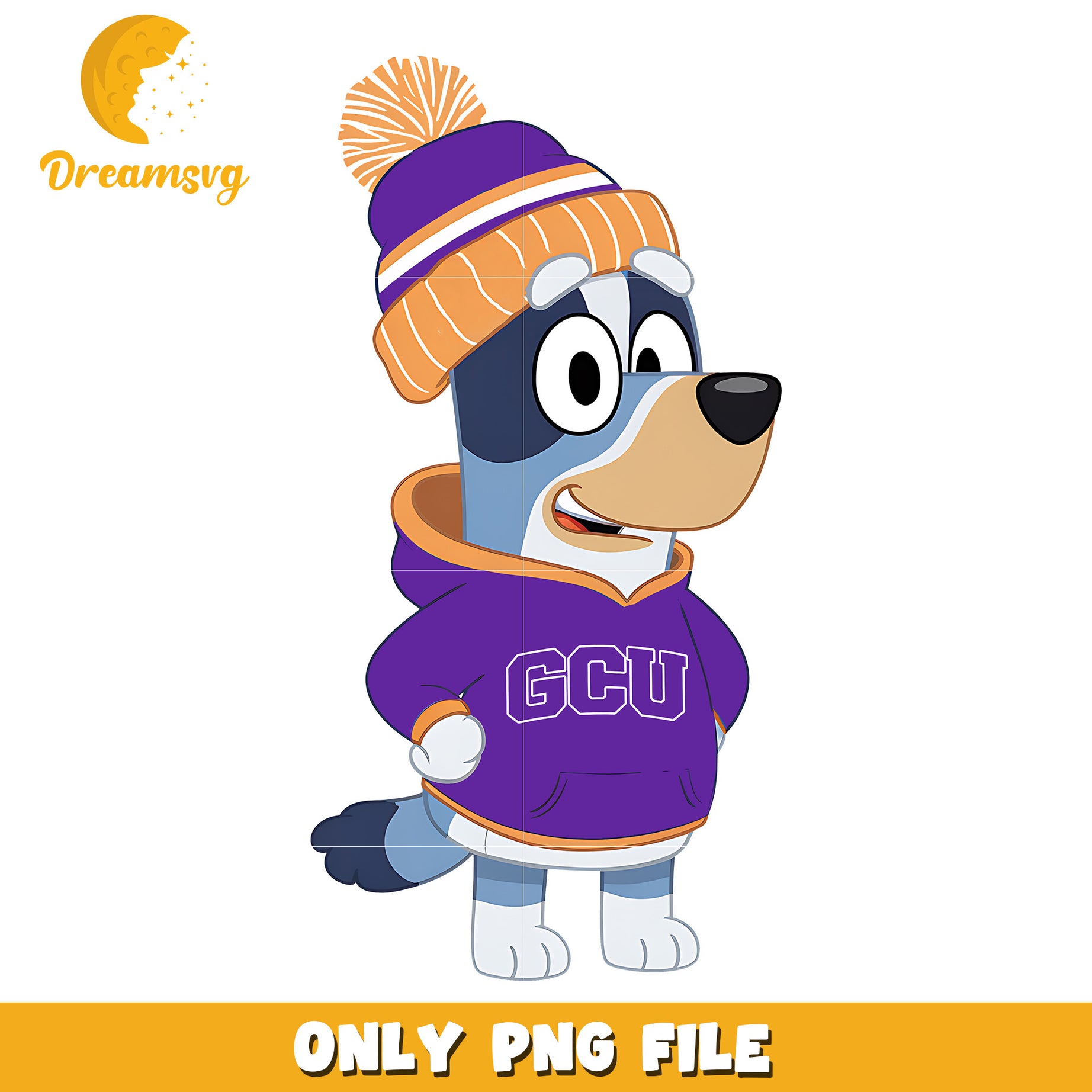 Bluey hoodie logo ncaa png, Grand Canyon Antelopes png, ncaa png