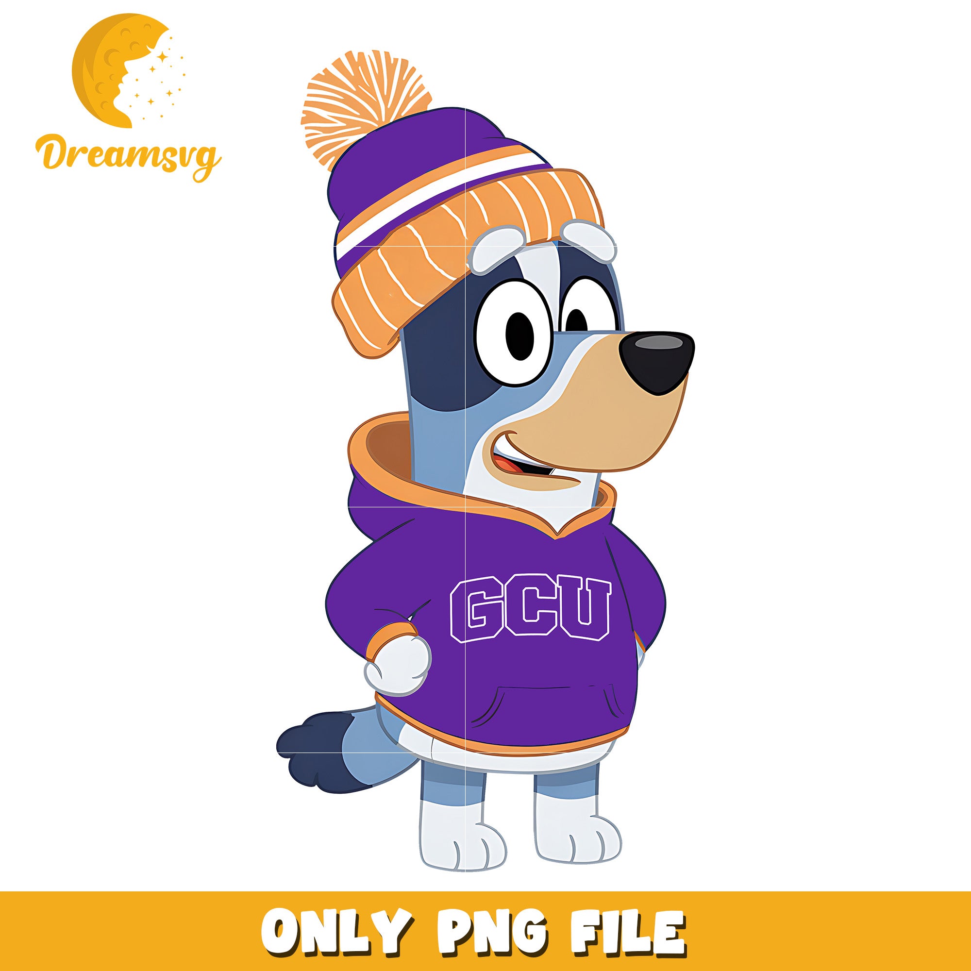 Bluey hoodie logo ncaa png, Grand Canyon Antelopes png, ncaa png