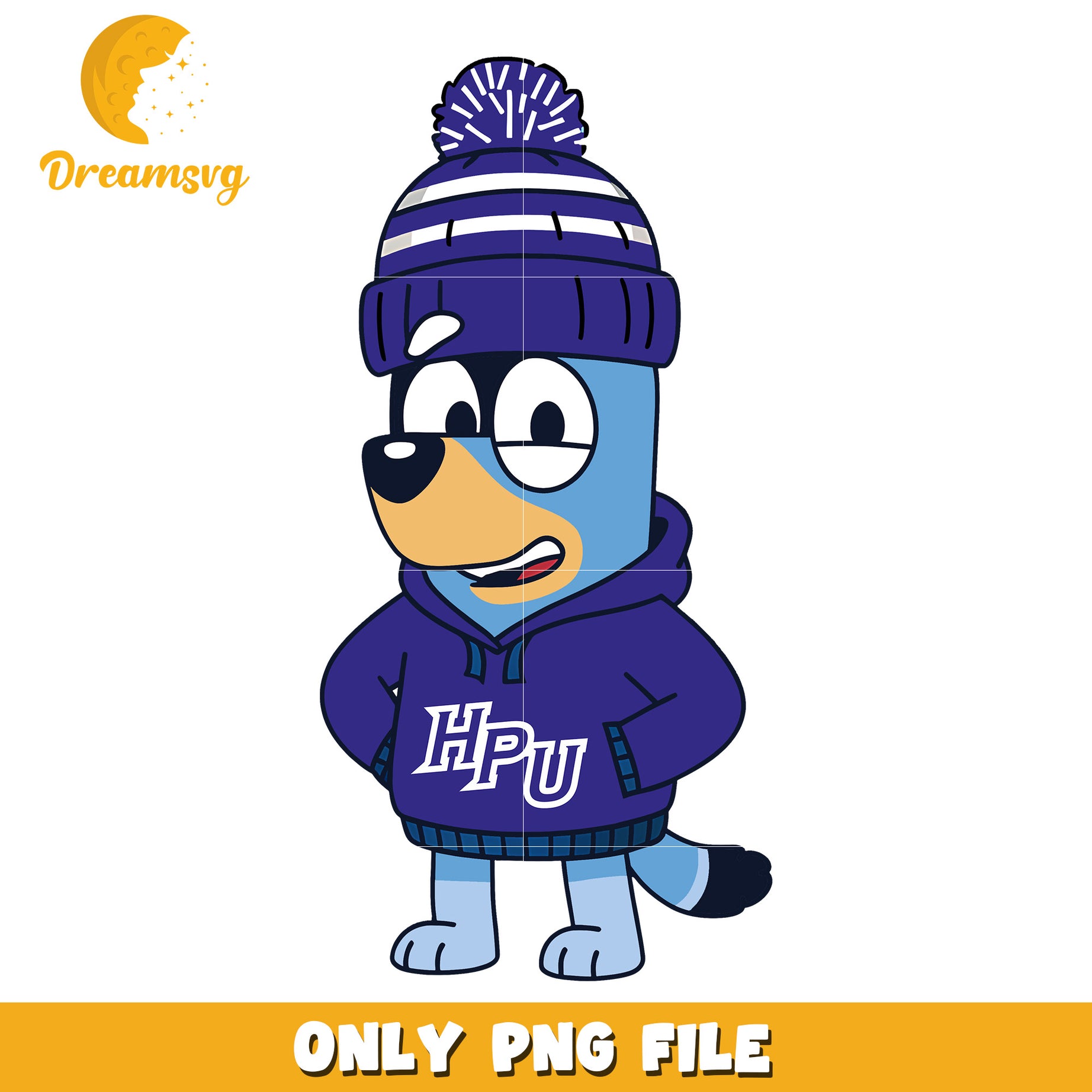 Bluey hoodie logo ncaa png, High Point Panthers png, ncaa png