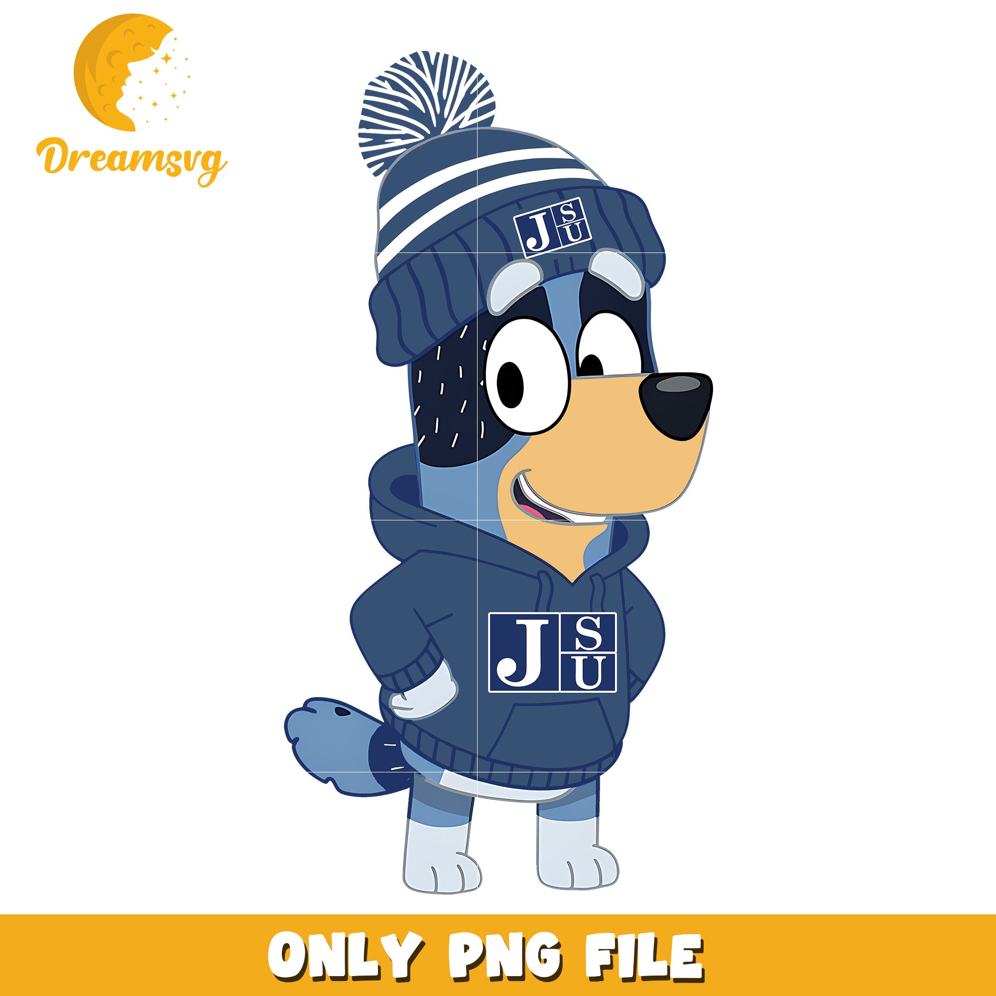 Bluey hoodie logo ncaa png, Jackson State Tigers png, ncaa png