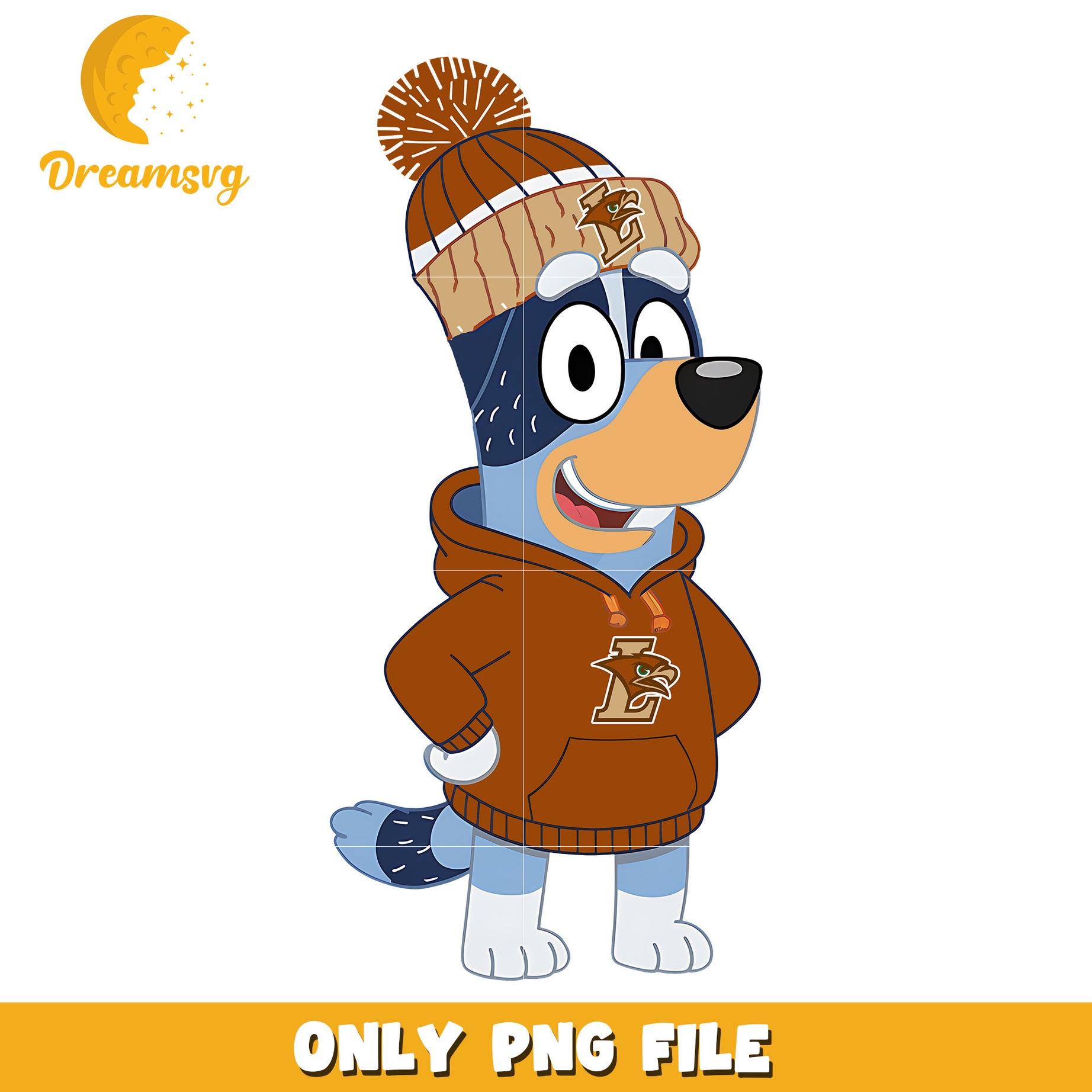 Bluey hoodie logo ncaa png, Lamar Cardinals png, ncaa png