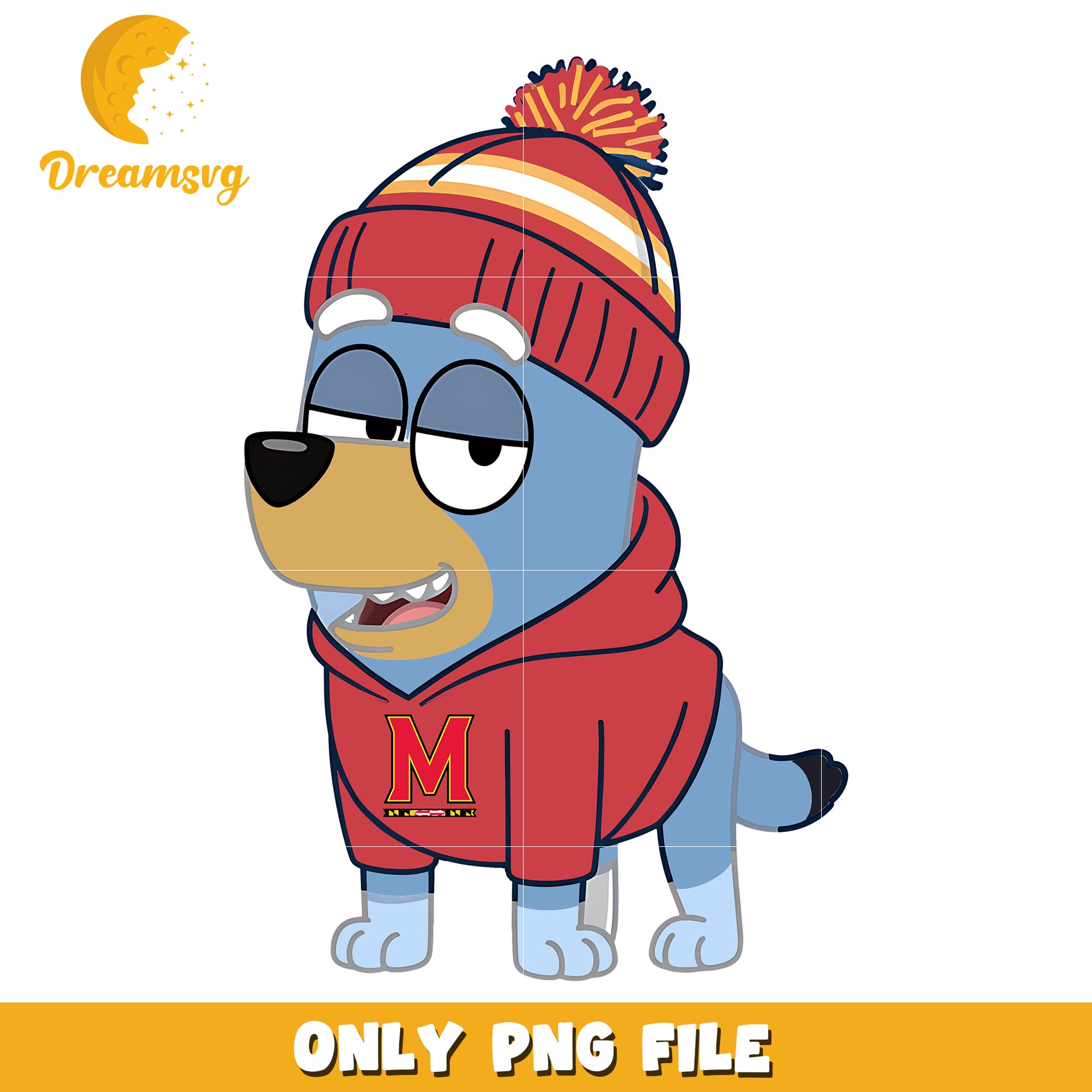 Bluey hoodie logo ncaa png, Maryland Terrapins png, ncaa png
