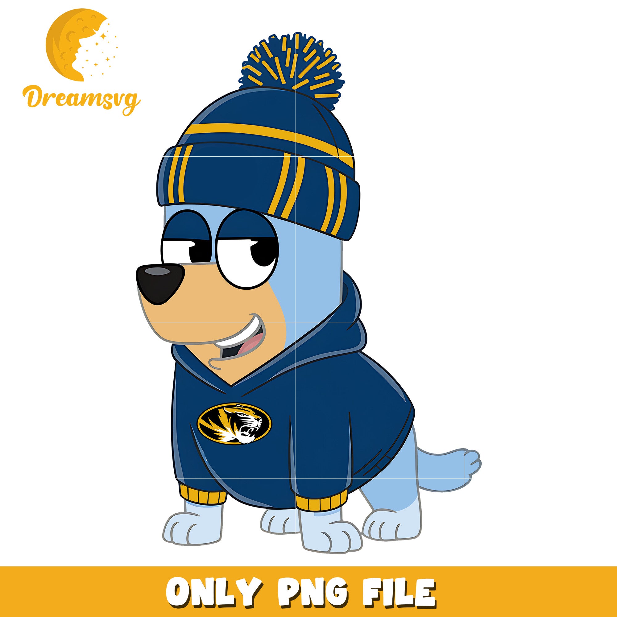 Bluey hoodie logo ncaa png, Missouri Tigers png, ncaa png