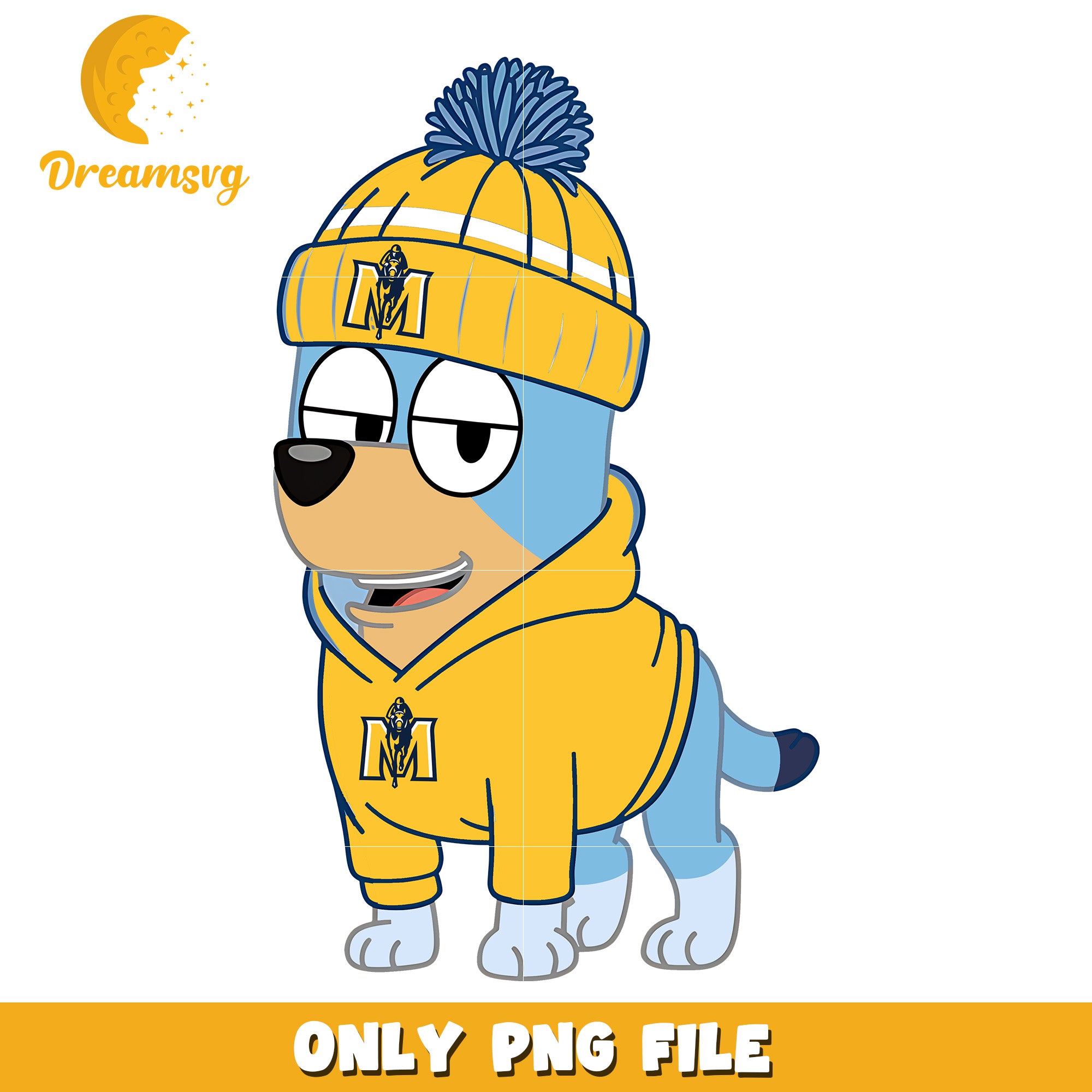 Bluey hoodie logo ncaa png, Murray State Racers png, ncaa png