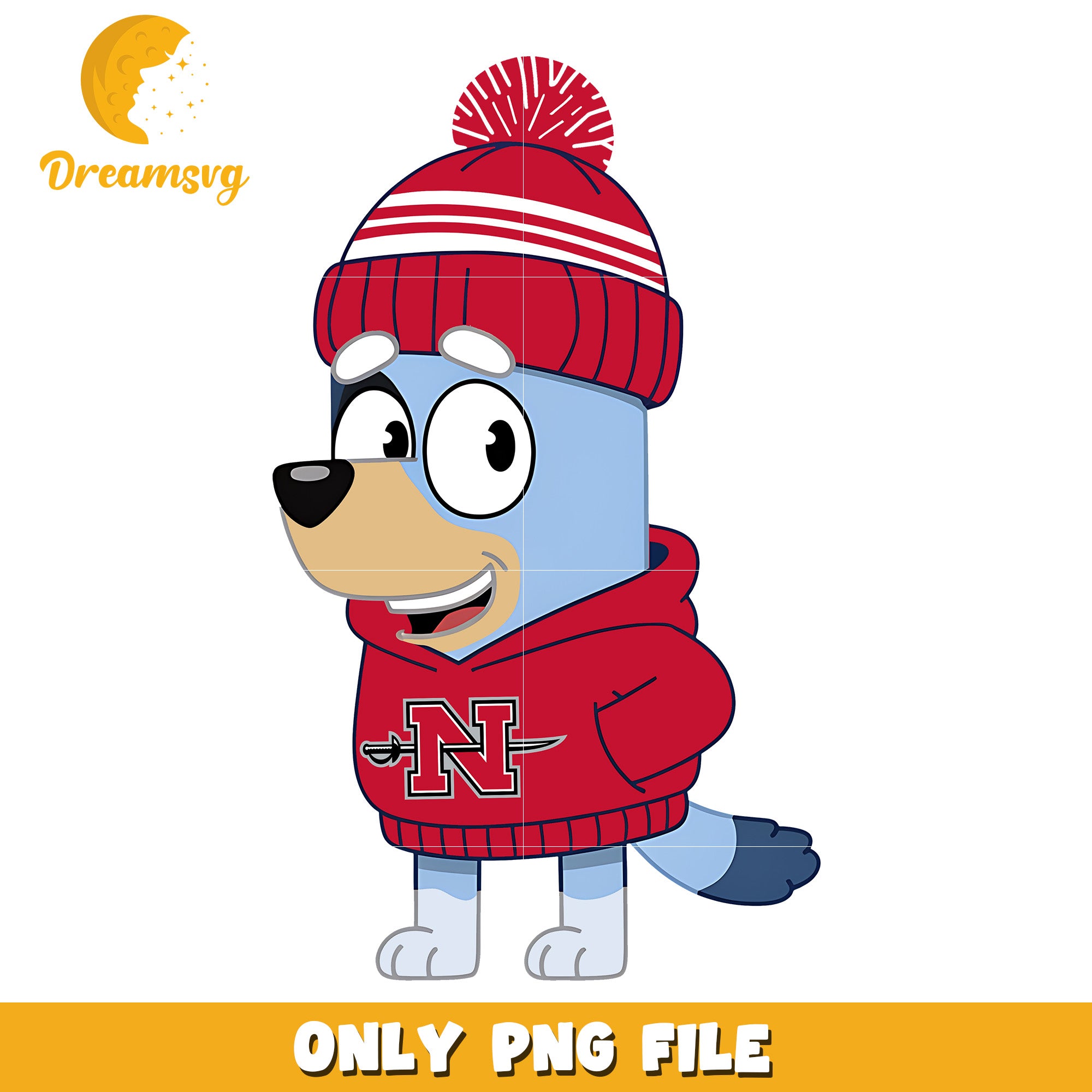 Bluey hoodie logo ncaa png, Nicholls State Colonels png, ncaa png