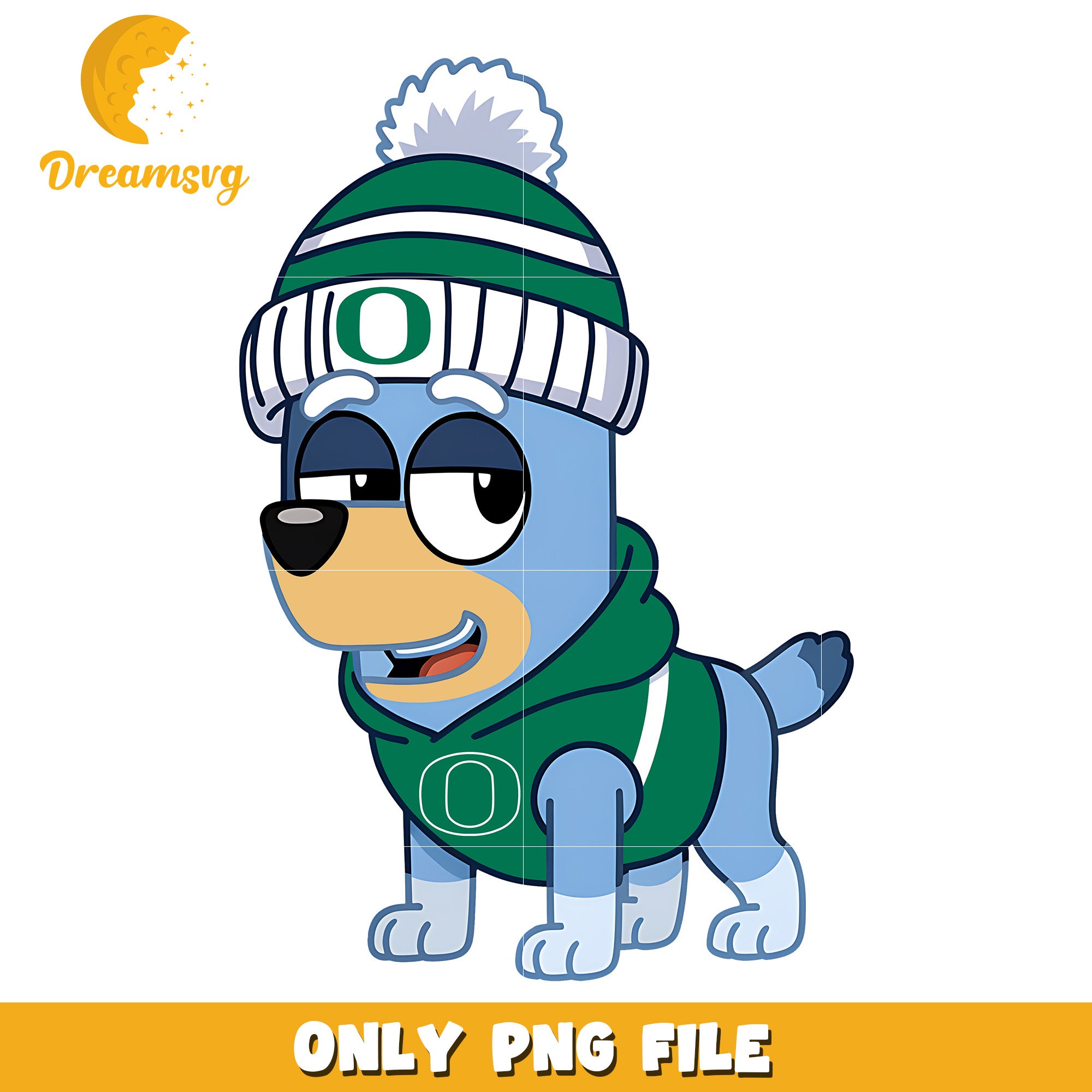 Bluey hoodie logo ncaa png, Oregon Ducks png, ncaa png