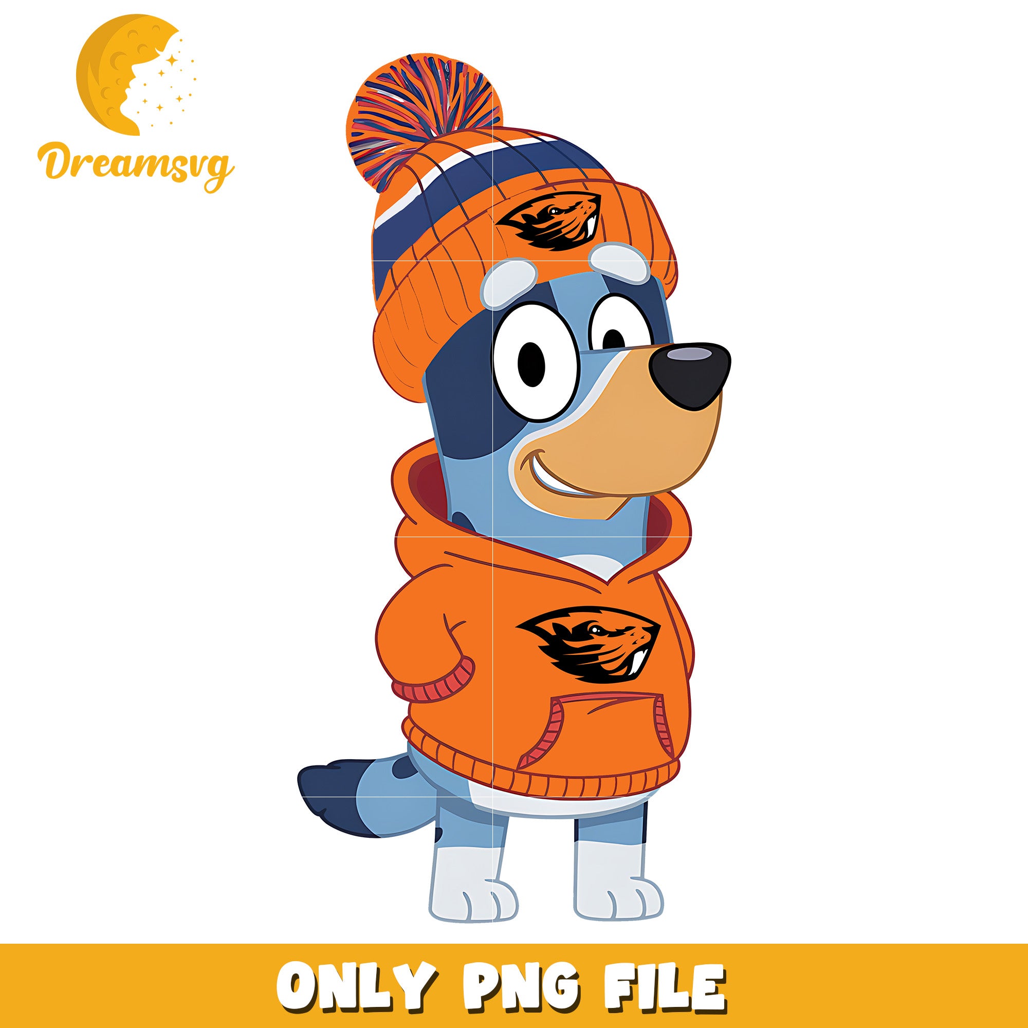 Bluey hoodie logo ncaa png, Oregon State Beavers png, ncaa png