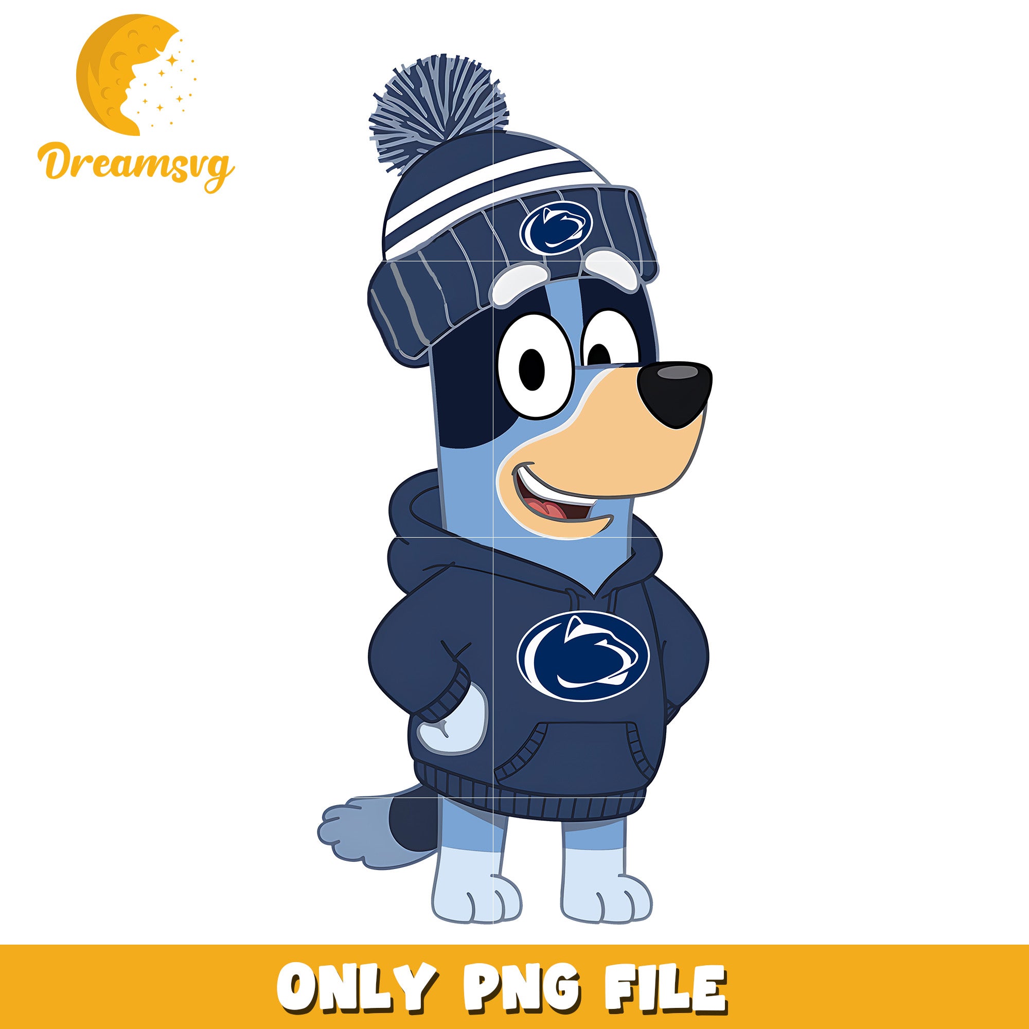 Bluey hoodie logo ncaa png, Penn State Nittany Lions png, ncaa png