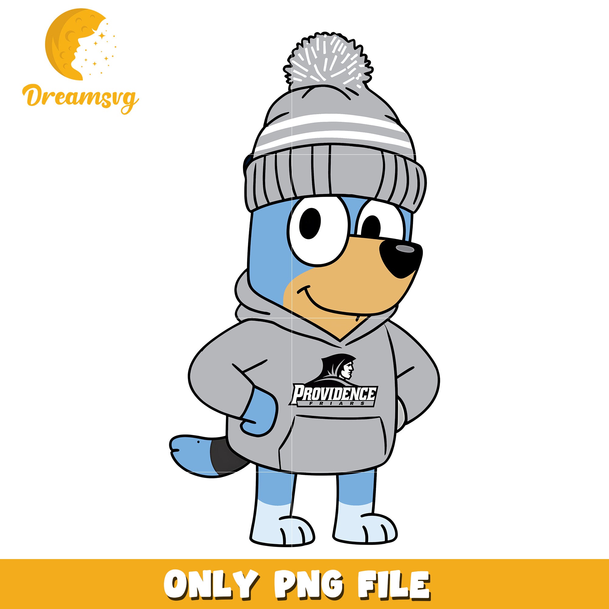 Bluey hoodie logo ncaa png, Providence Friars png, ncaa png