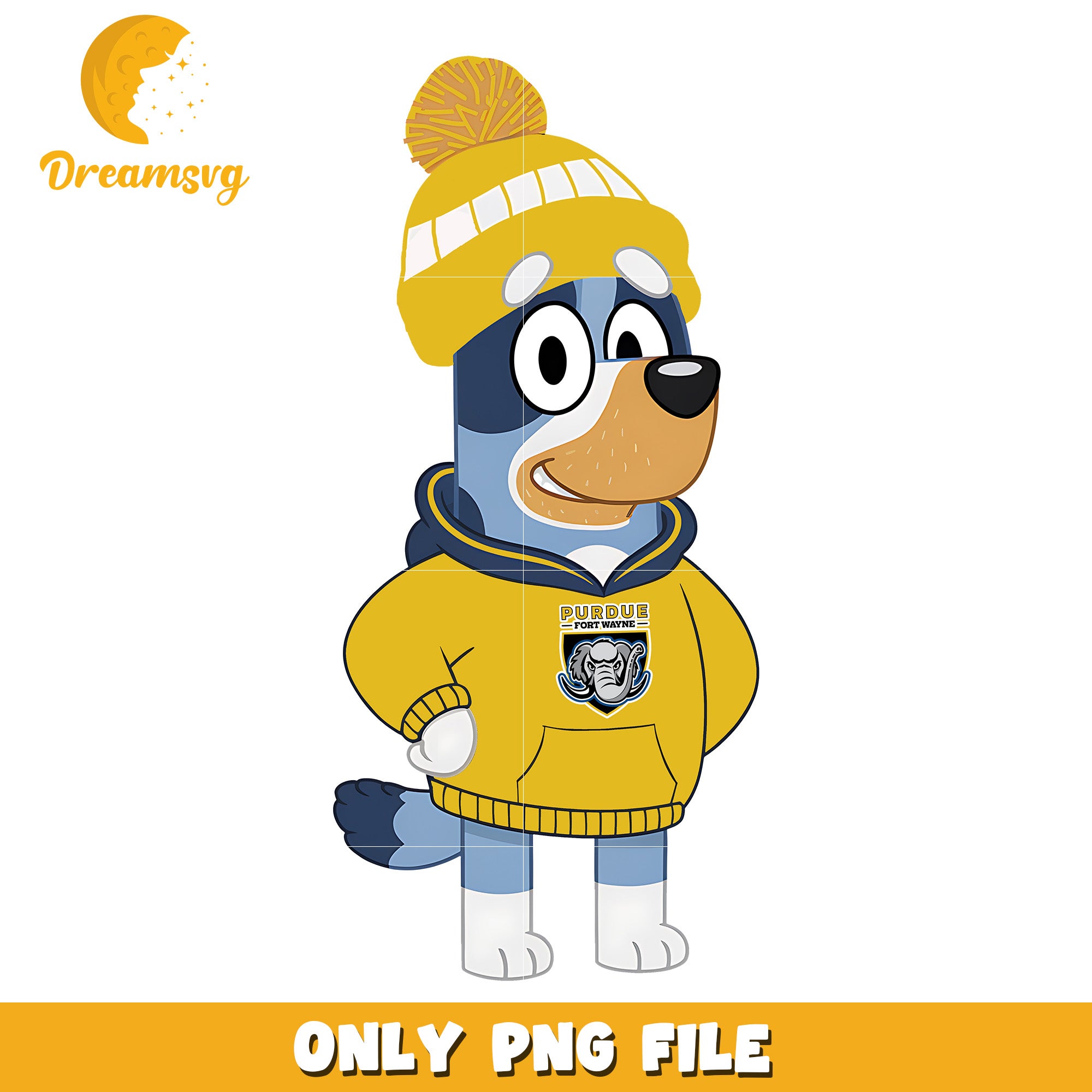 Bluey hoodie logo ncaa png, Purdue Fort Wayne Mastodons png, ncaa png