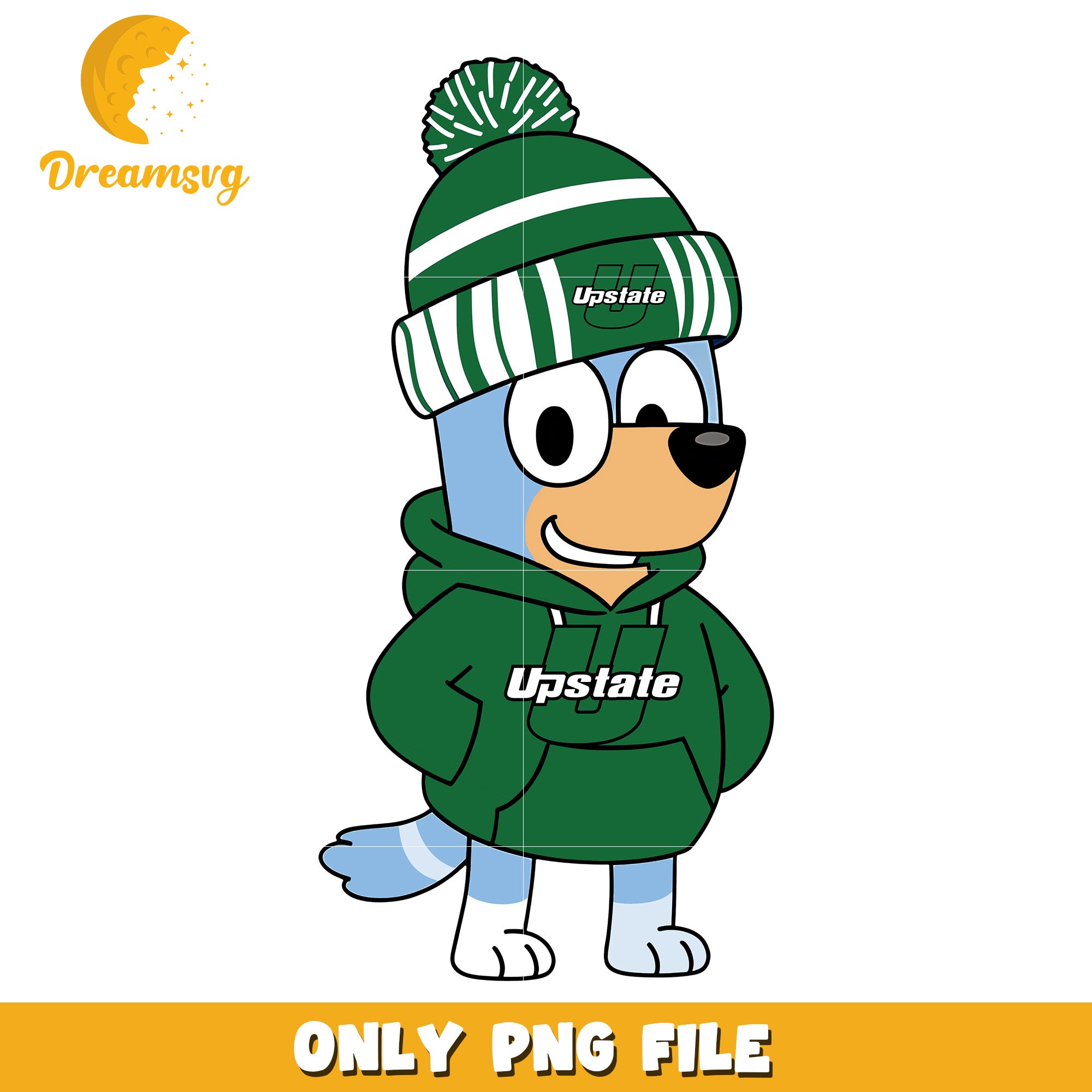 Bluey hoodie logo ncaa team png, USC Upstate Spartans png, ncaa png