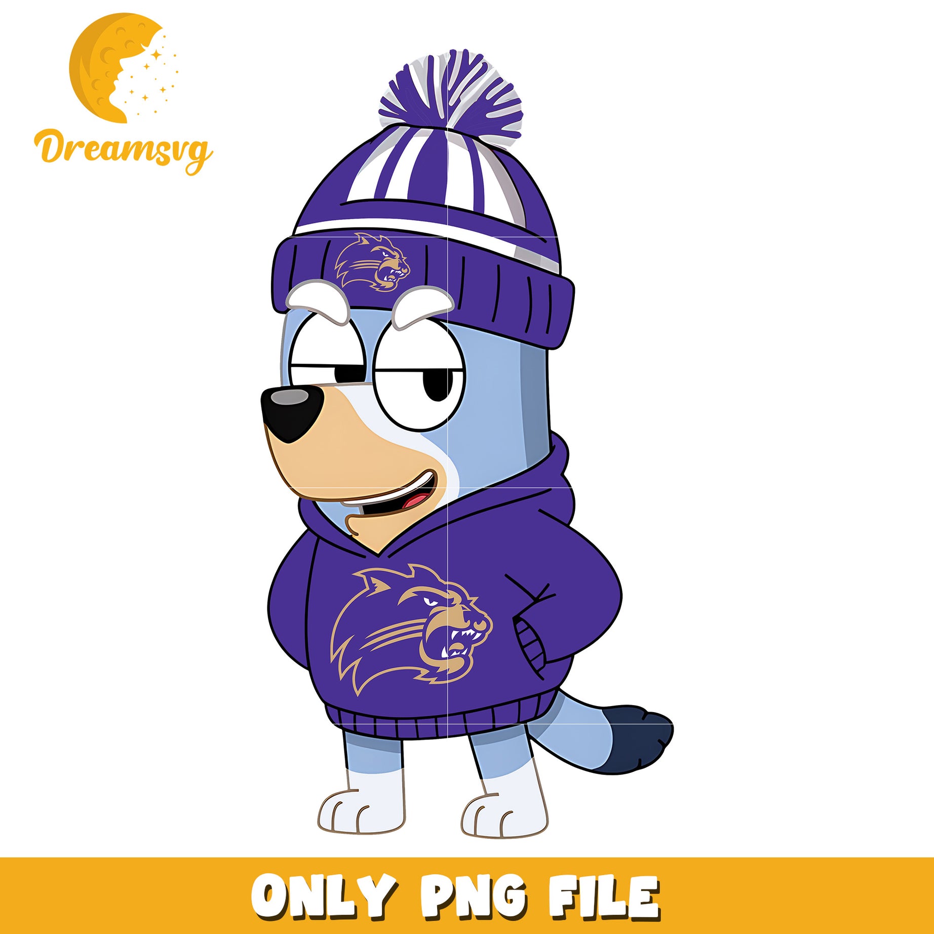 Bluey hoodie logo ncaa team png, Western Carolina Catamounts png, ncaa png