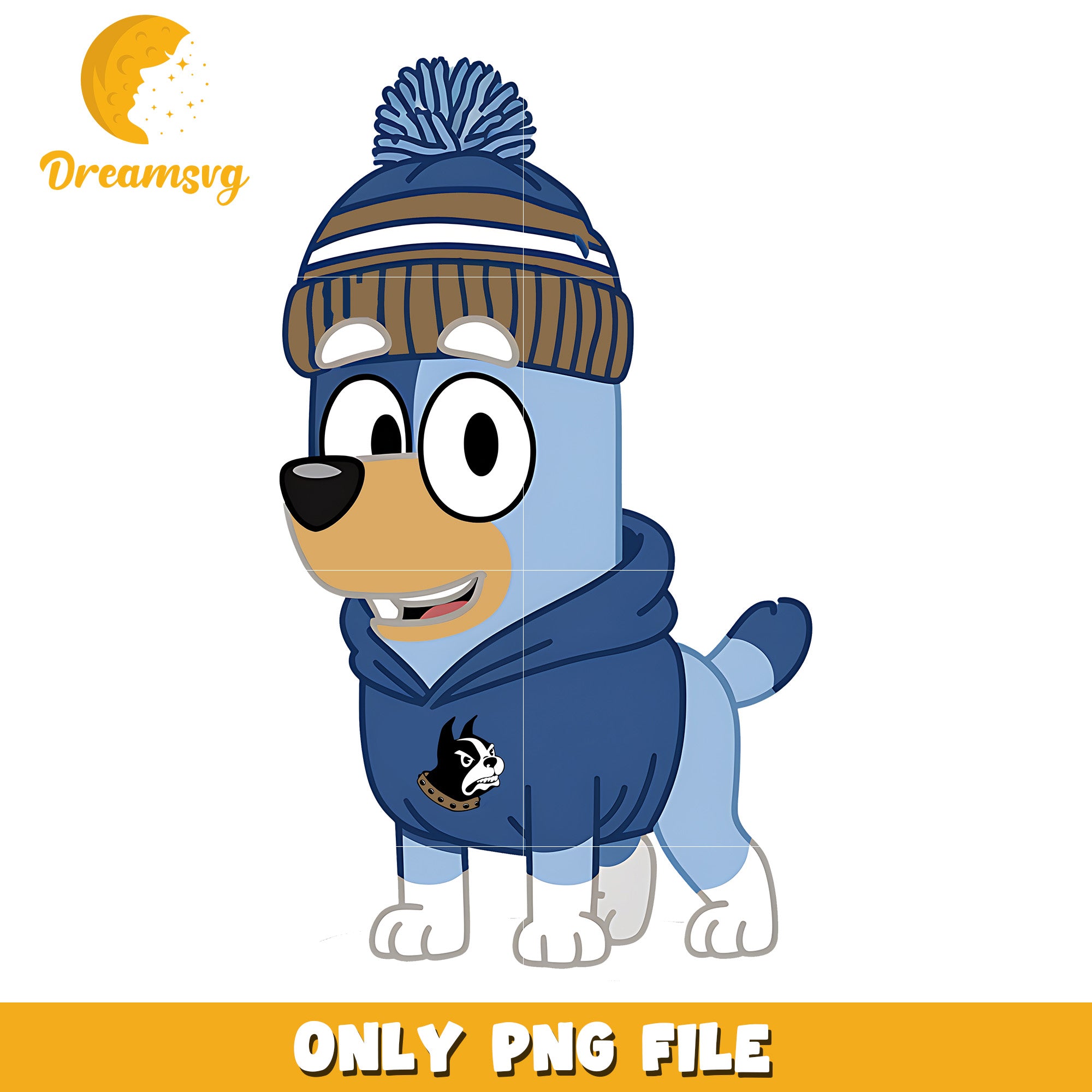 Bluey hoodie logo ncaa team png, Wofford Terriers png, ncaa png