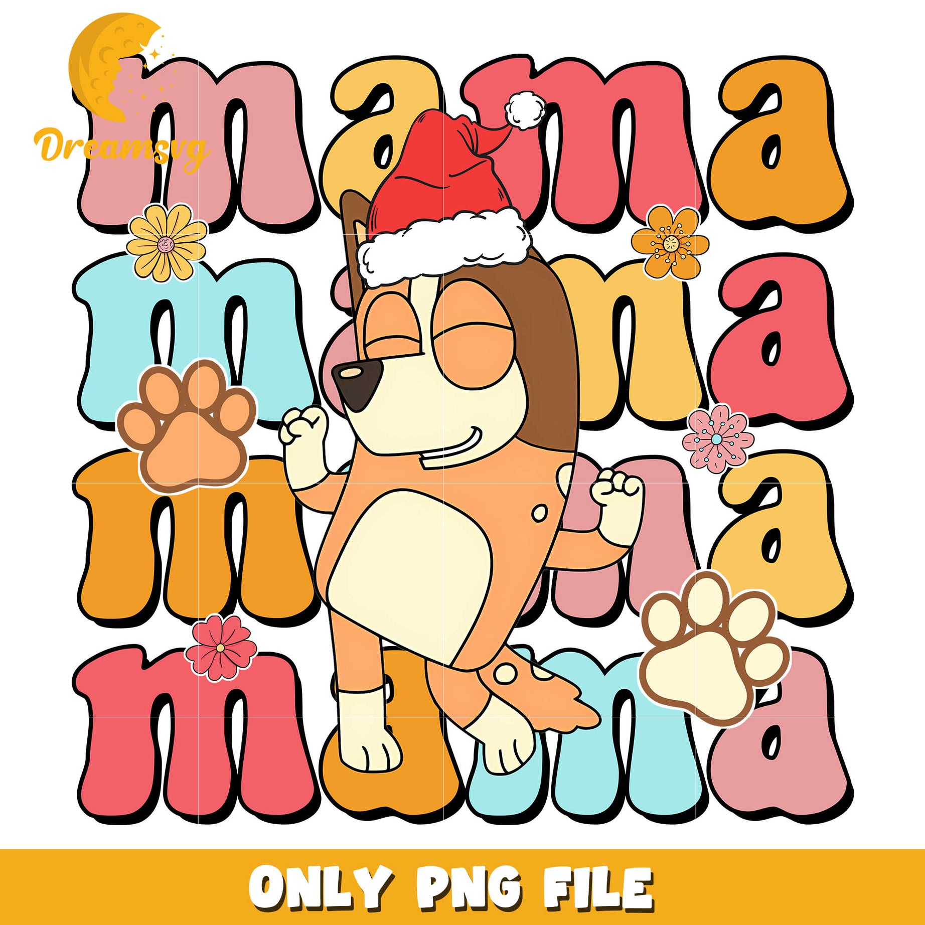 Bluey mama dog disney png, bluey cartoon​ png, cartoon bluey​ png