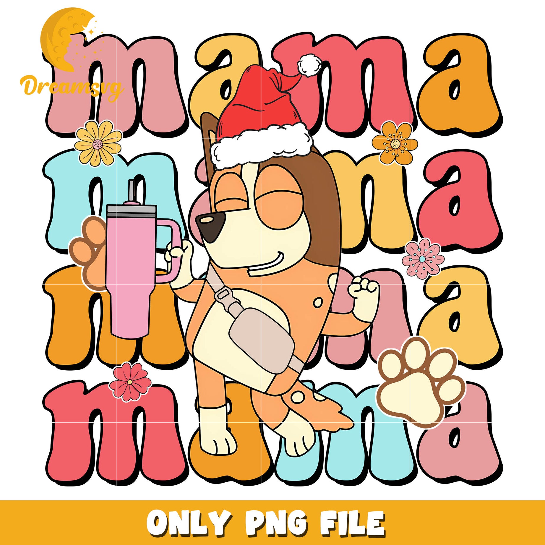 Bluey mama dog png, is bluey at disney world​​ png, watch bluey png
