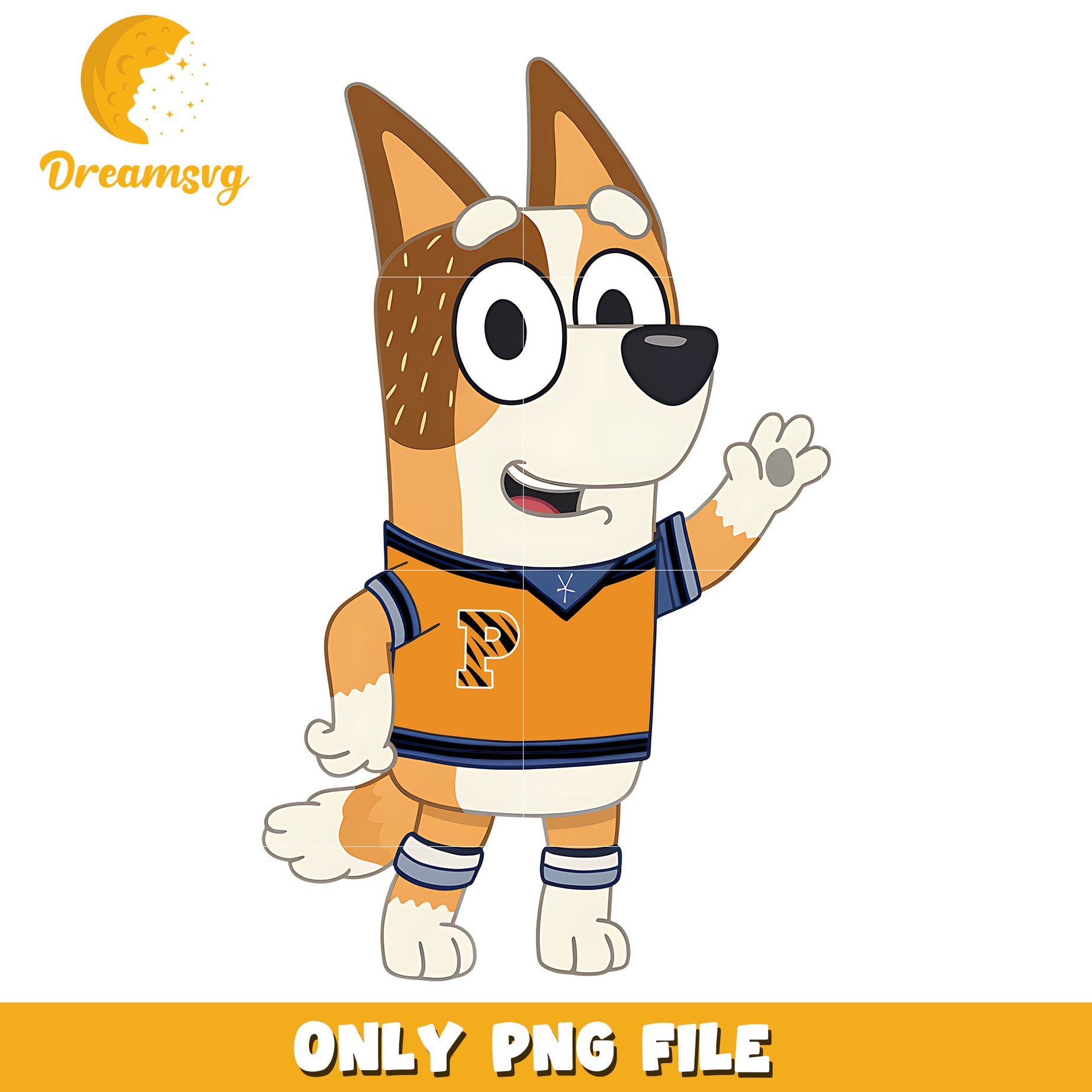 Bluey mom character png, Princeton Tigers png, ncaa png