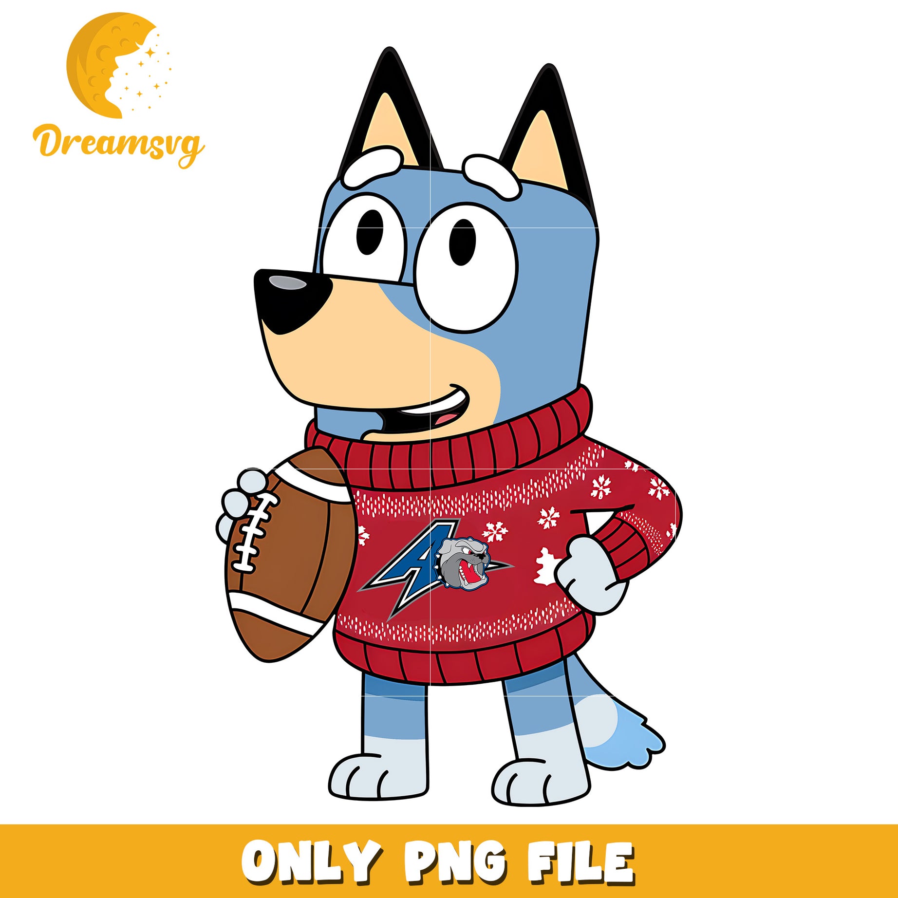 Bluey rugby png, North Carolina Asheville Bulldogs png, ncaa png