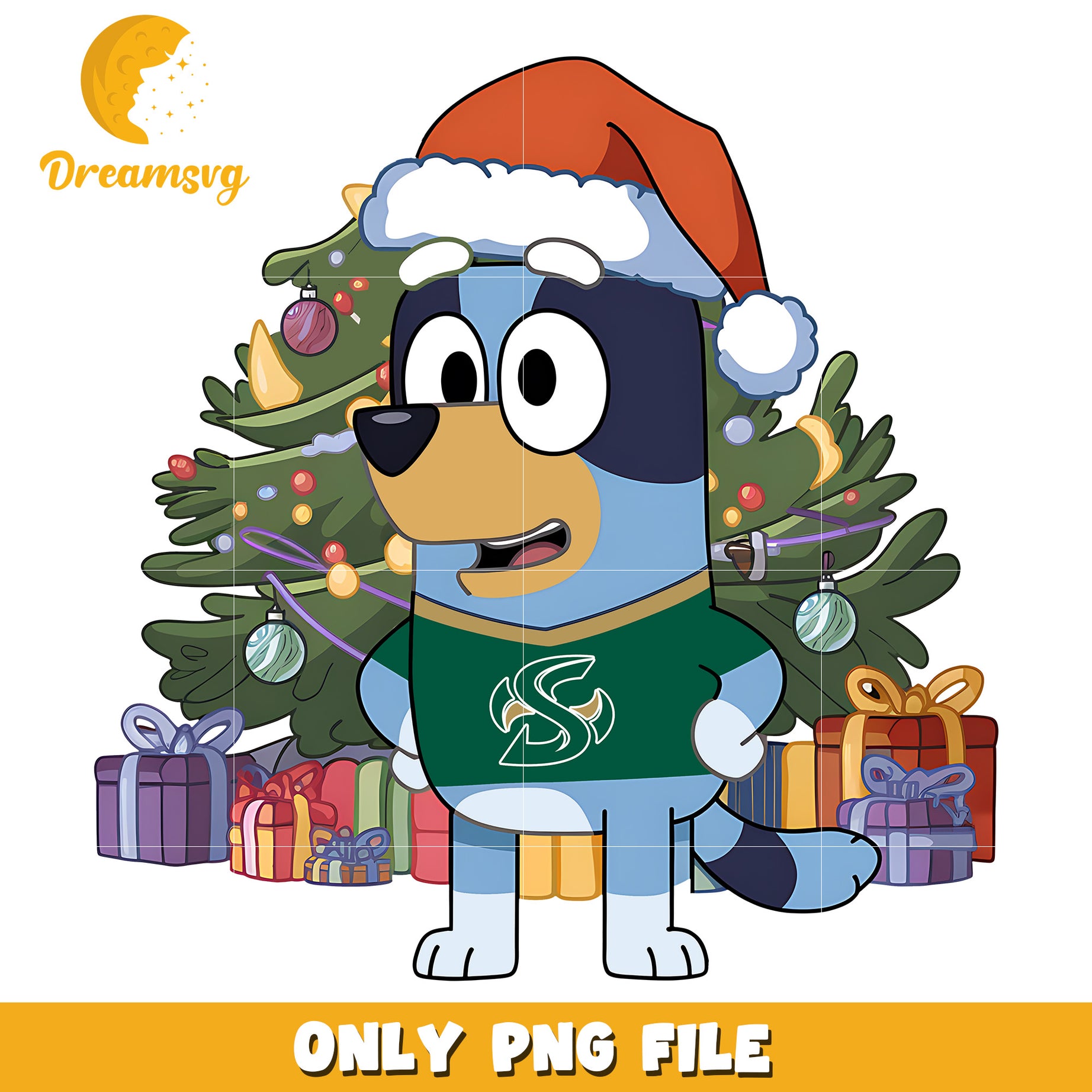 Bluey santa hat png, Sacramento State Hornets png, ncaa png