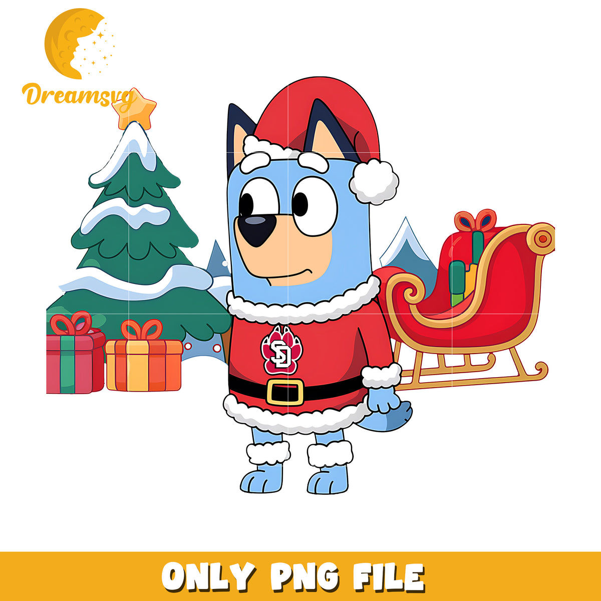 Bluey Santacraft Bluey santa ncaa stadium png, Sacred Heart Pioneers png, ncaa png ...