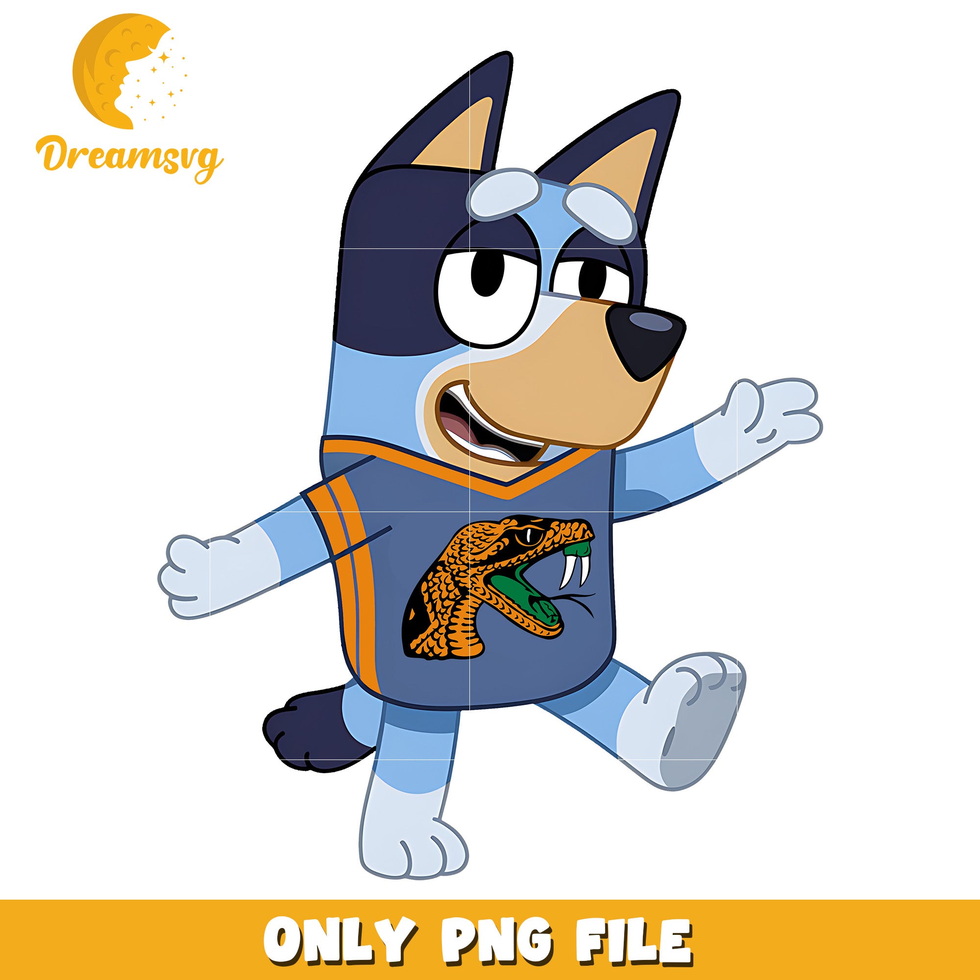 Bluey t-shirt logo ncaa png, Florida A&M Rattlers png, ncaa png