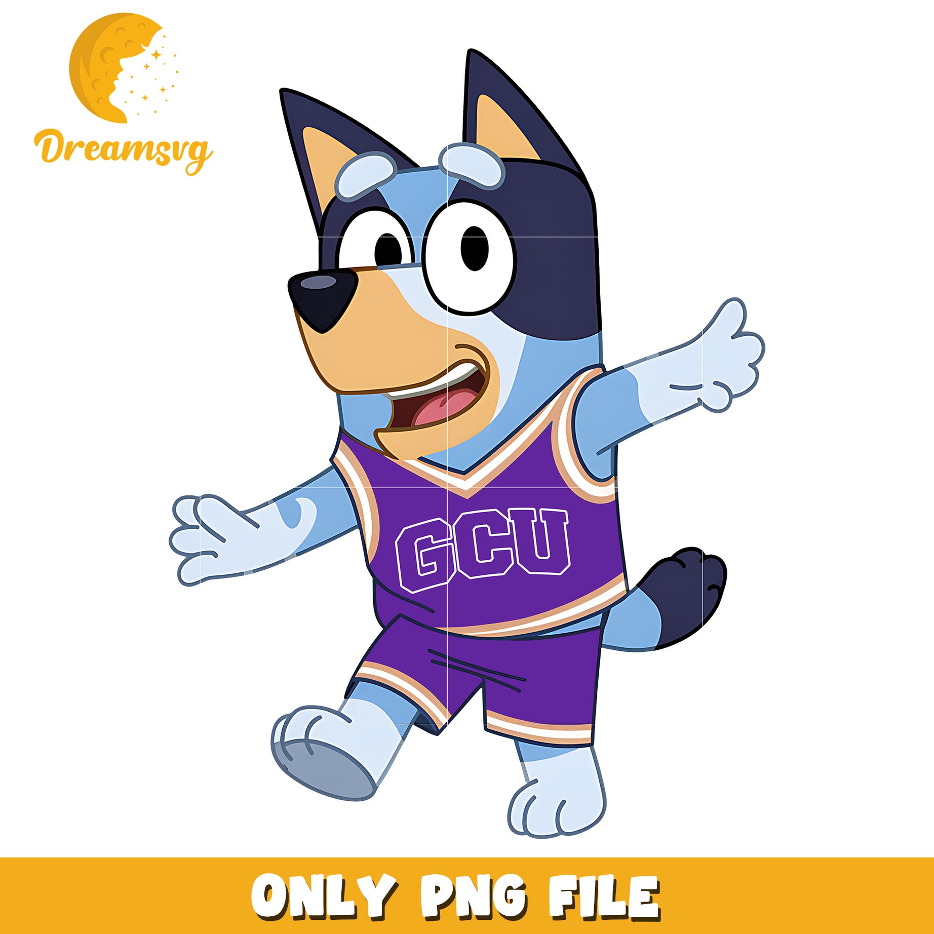 Bluey t-shirt logo ncaa png, Grand Canyon Antelopes png, ncaa png