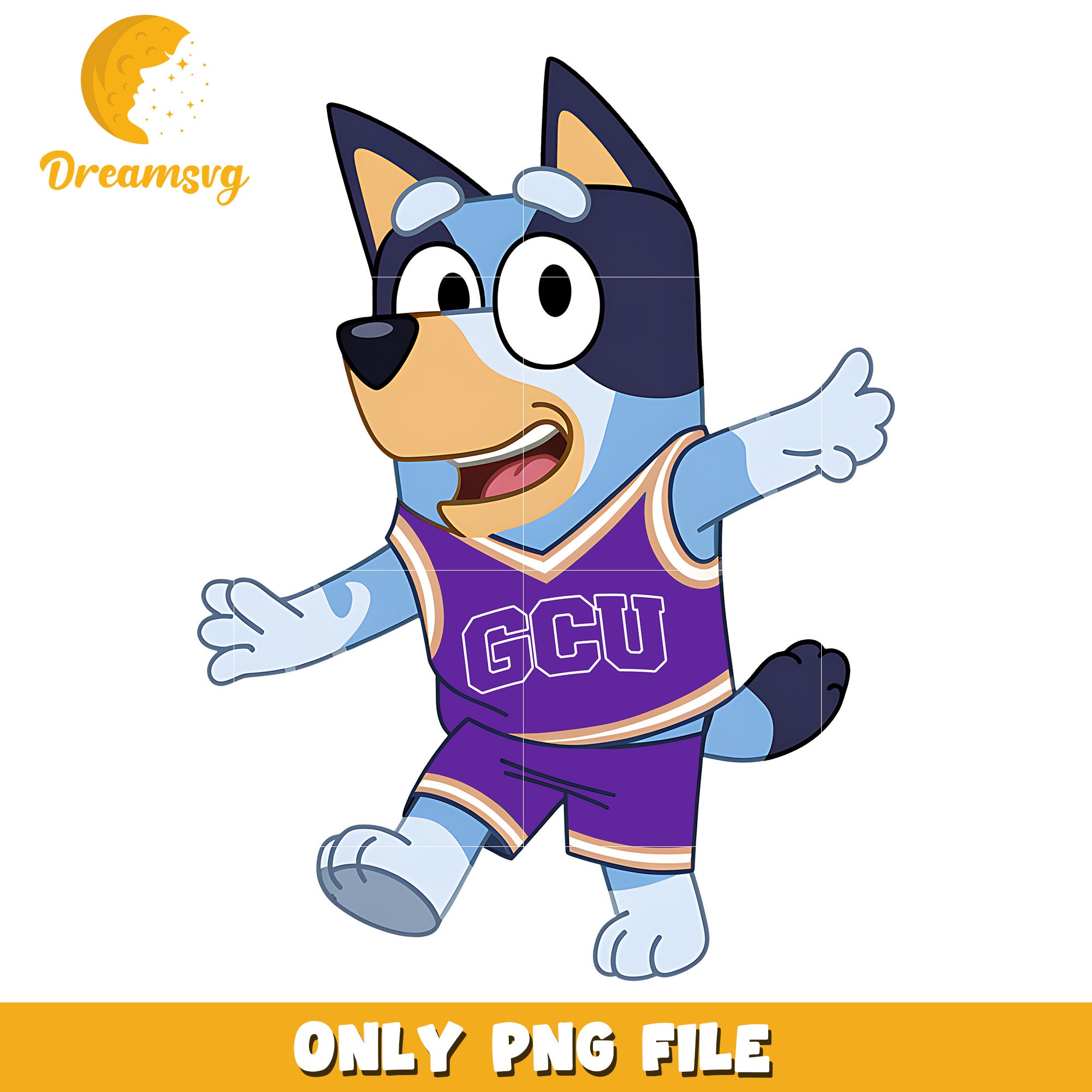 Bluey t-shirt logo ncaa png, Grand Canyon Antelopes png, ncaa png