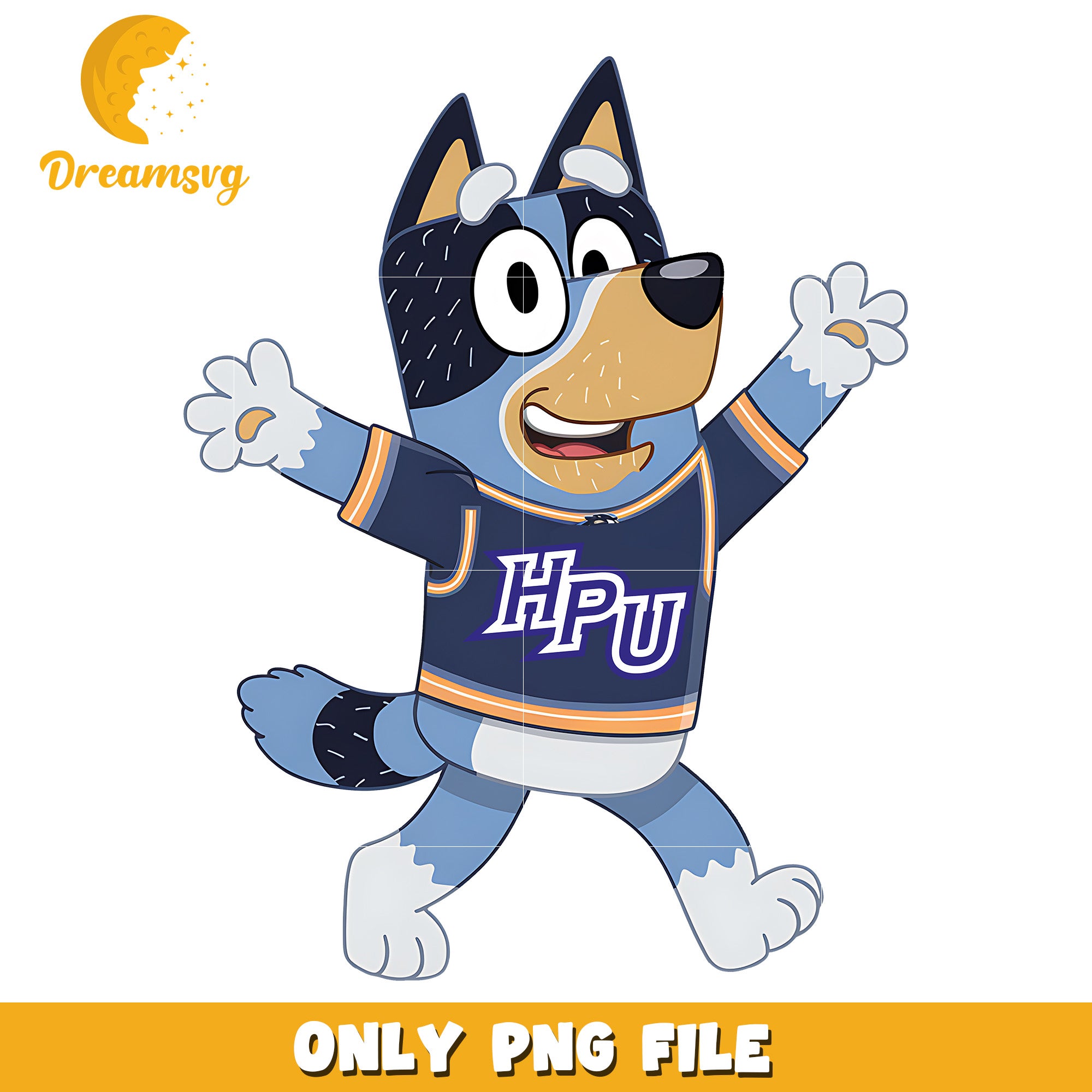 Bluey t-shirt logo ncaa png, High Point Panthers png, ncaa png