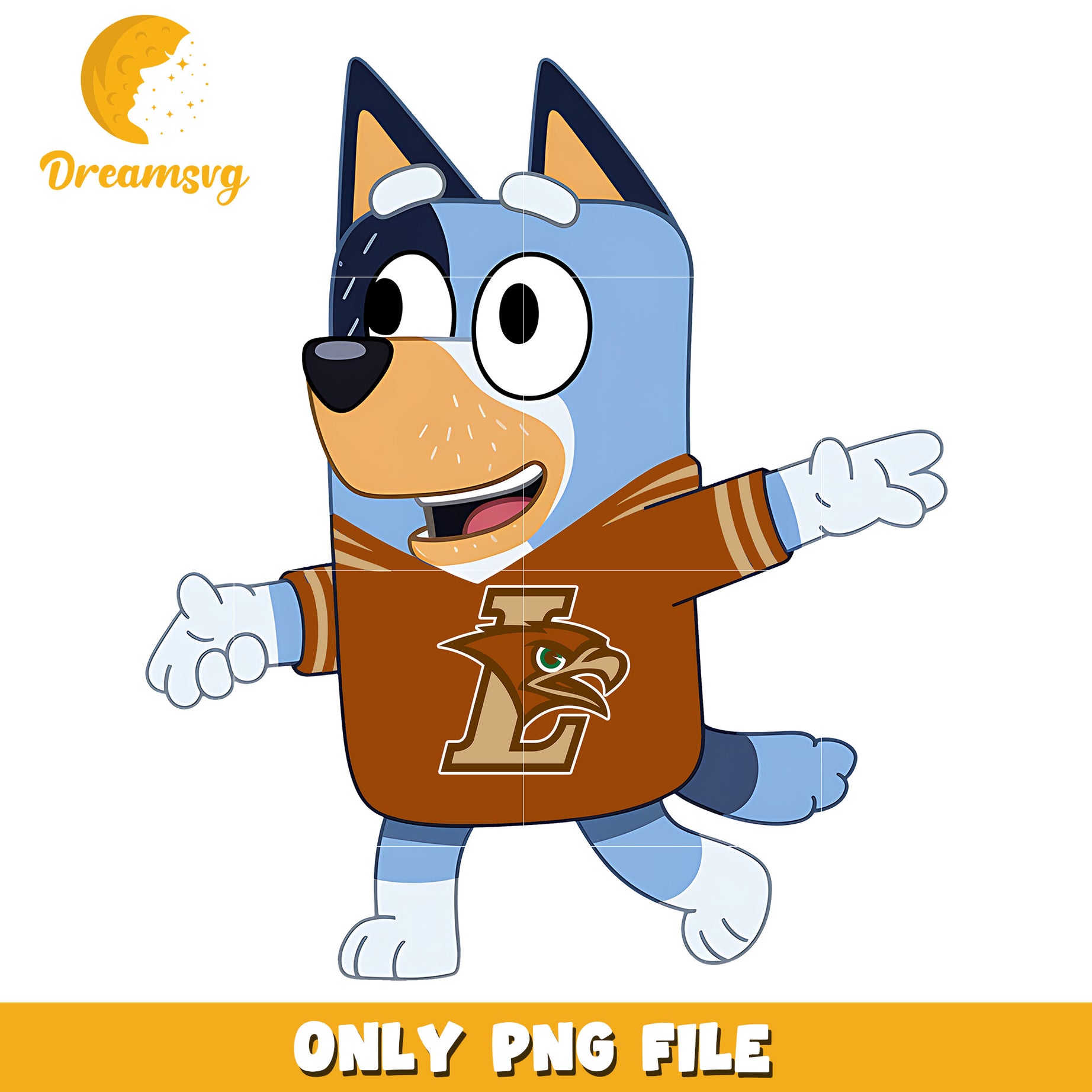 Bluey t-shirt logo ncaa png, Lamar Cardinals png, ncaa png