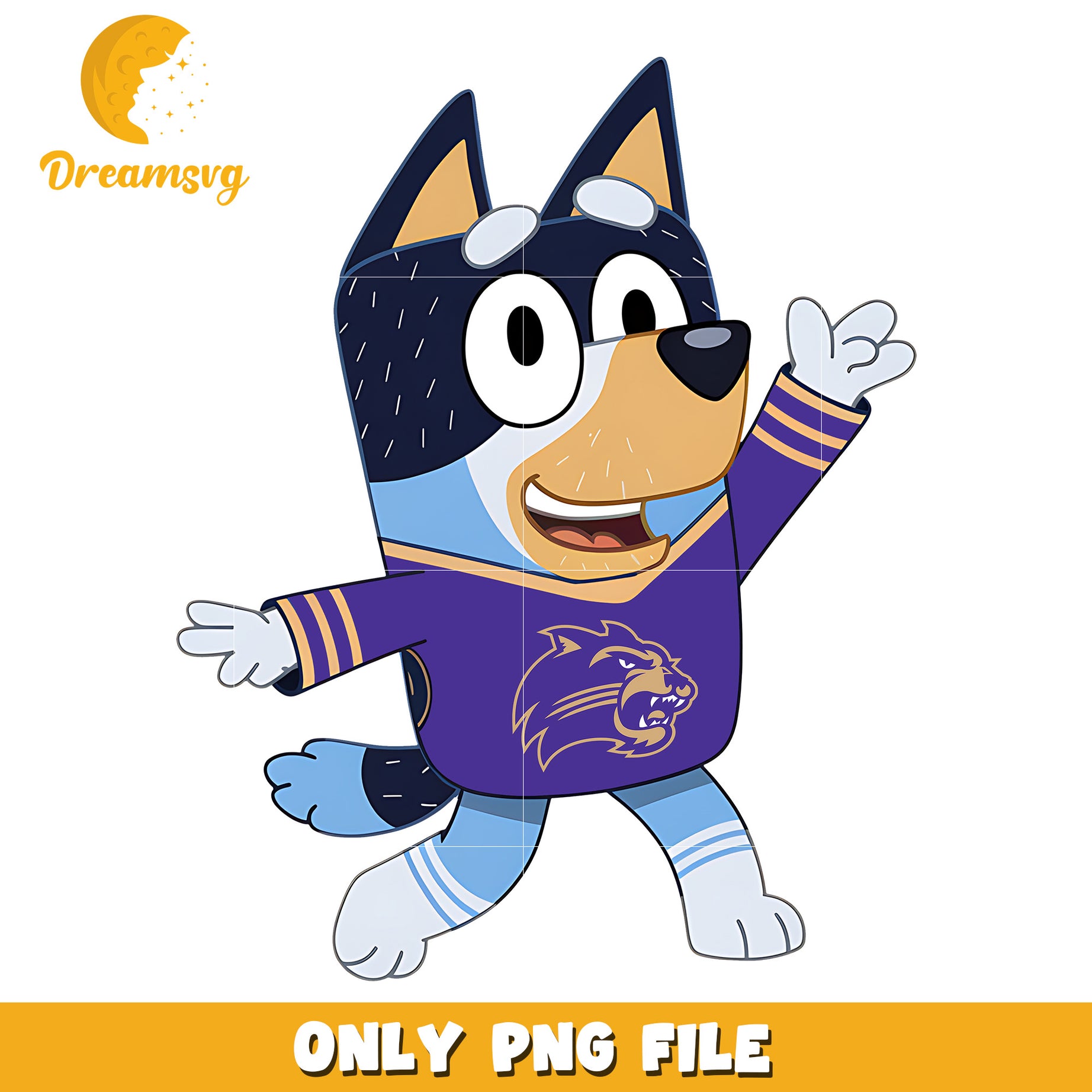 Bluey t-shirt logo ncaa png, Western Carolina Catamounts png