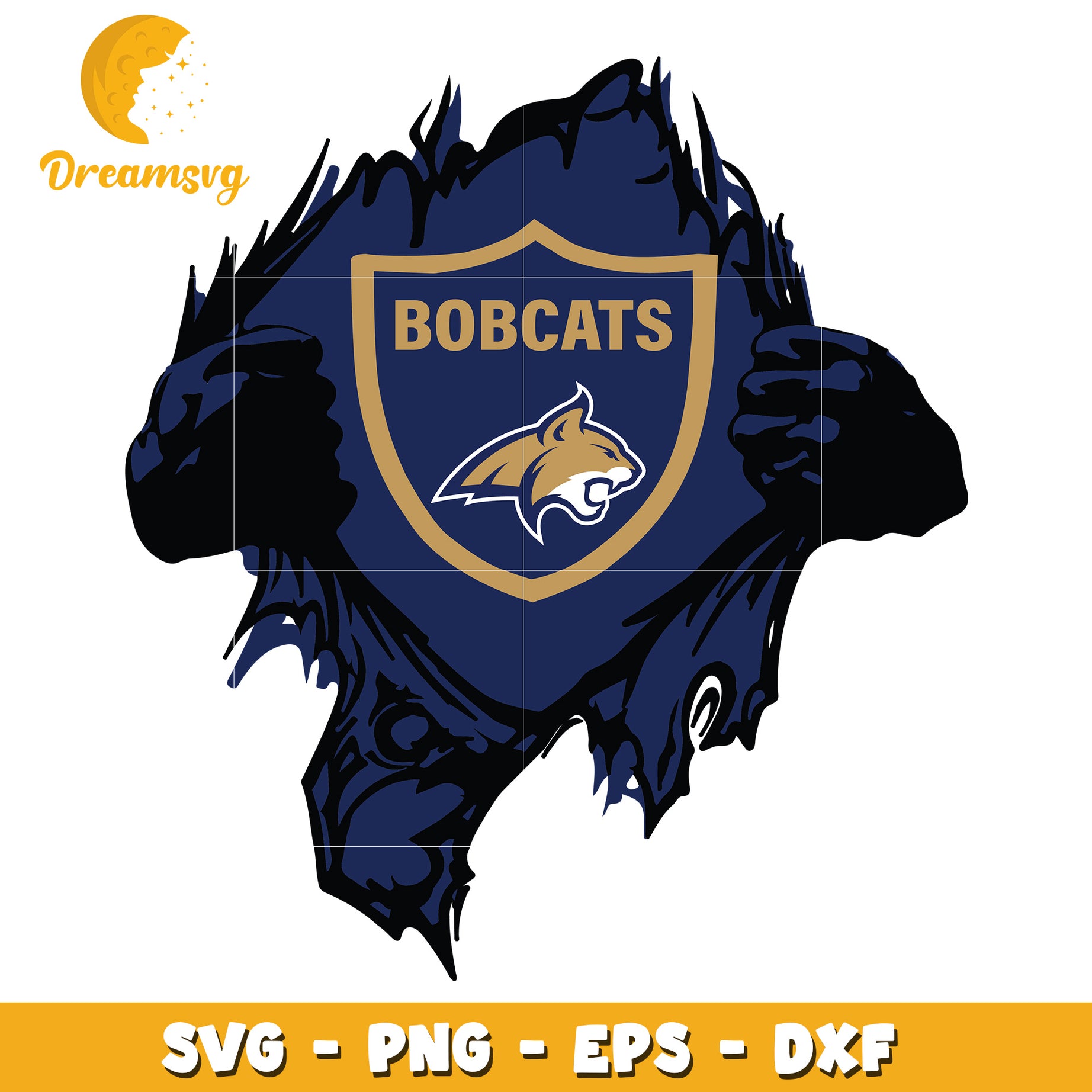 Bobcats SVG Cut File PNG EPS DXF