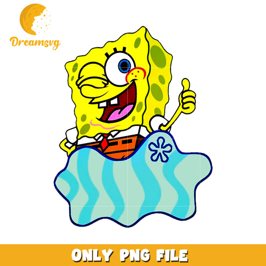 Bob funny design png, spongebob squarepants​ png, spongebob movie​ png
