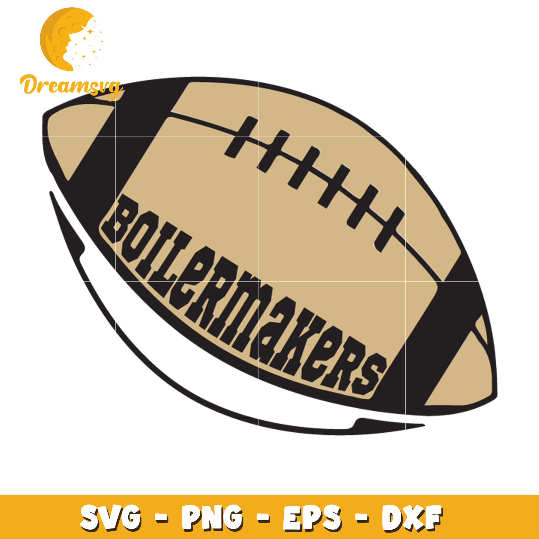 Boilermakers Football SVG Clipart for Team Spirit and Crafts