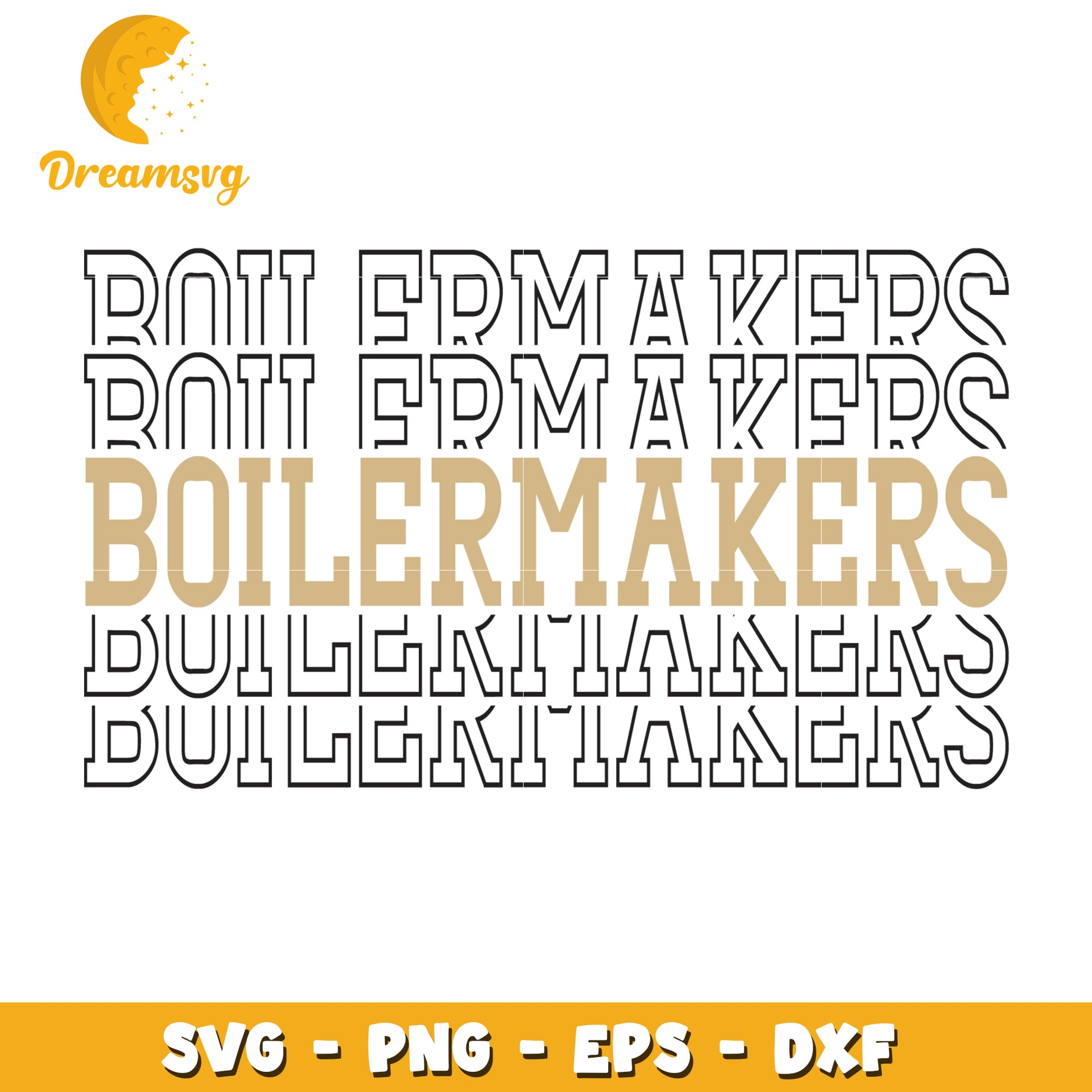 First Project Boilermaker Icon Boilermakers SVG PNG EPS DXF Cut Files – DreamSVG Store