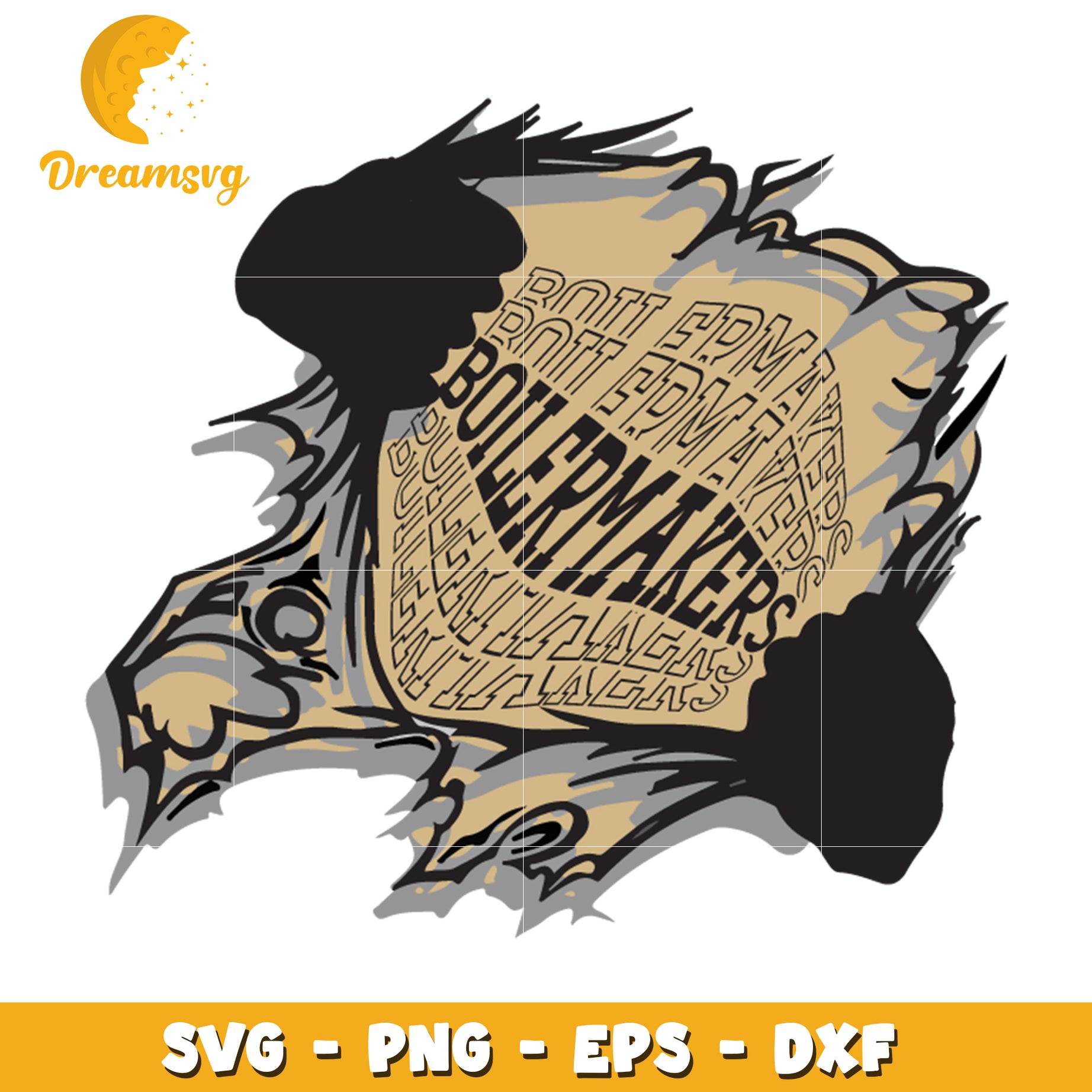 Boilermakers SVG PNG EPS DXF Ripped Design