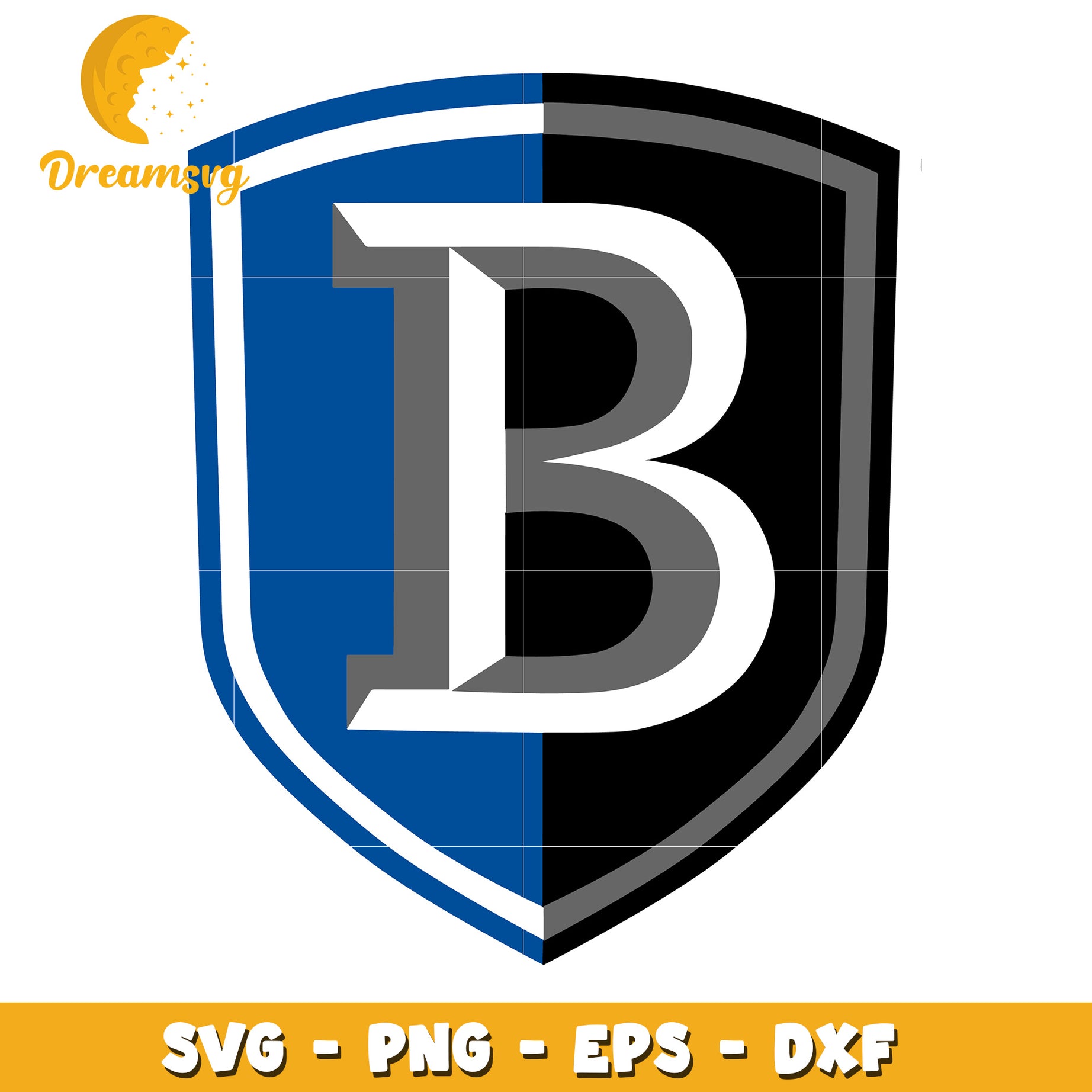 Bold Letter B Logo Design Editable SVG Vector Format File