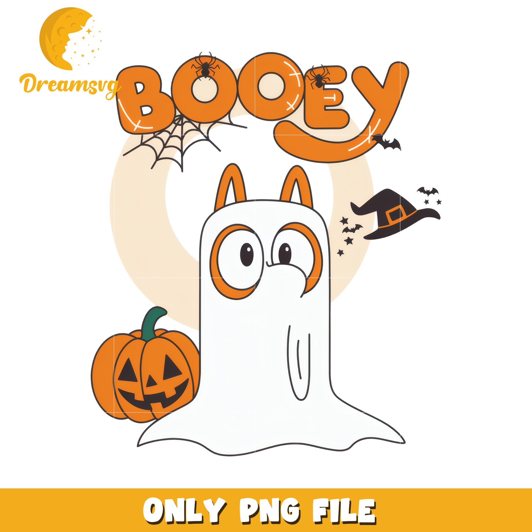 Booey cute ghoul png, spirit halloween png, trick or treat png