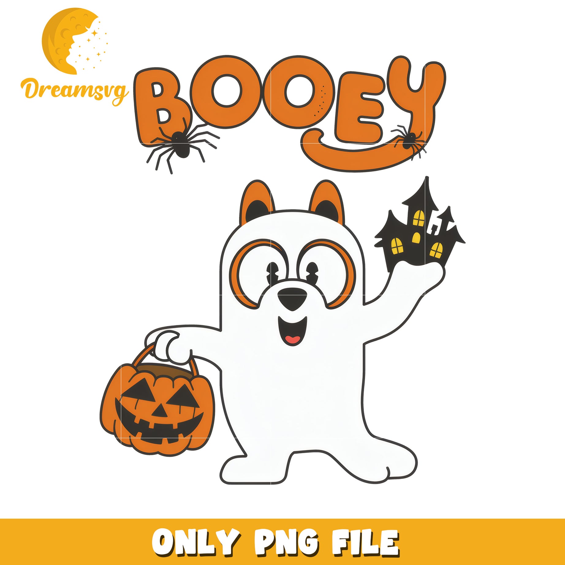 Booey funny ghoul png, bluey halloween png, halloween toys png