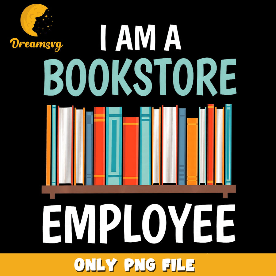 Bookstore Worker PNG, Employee Design, Book Lover PNG